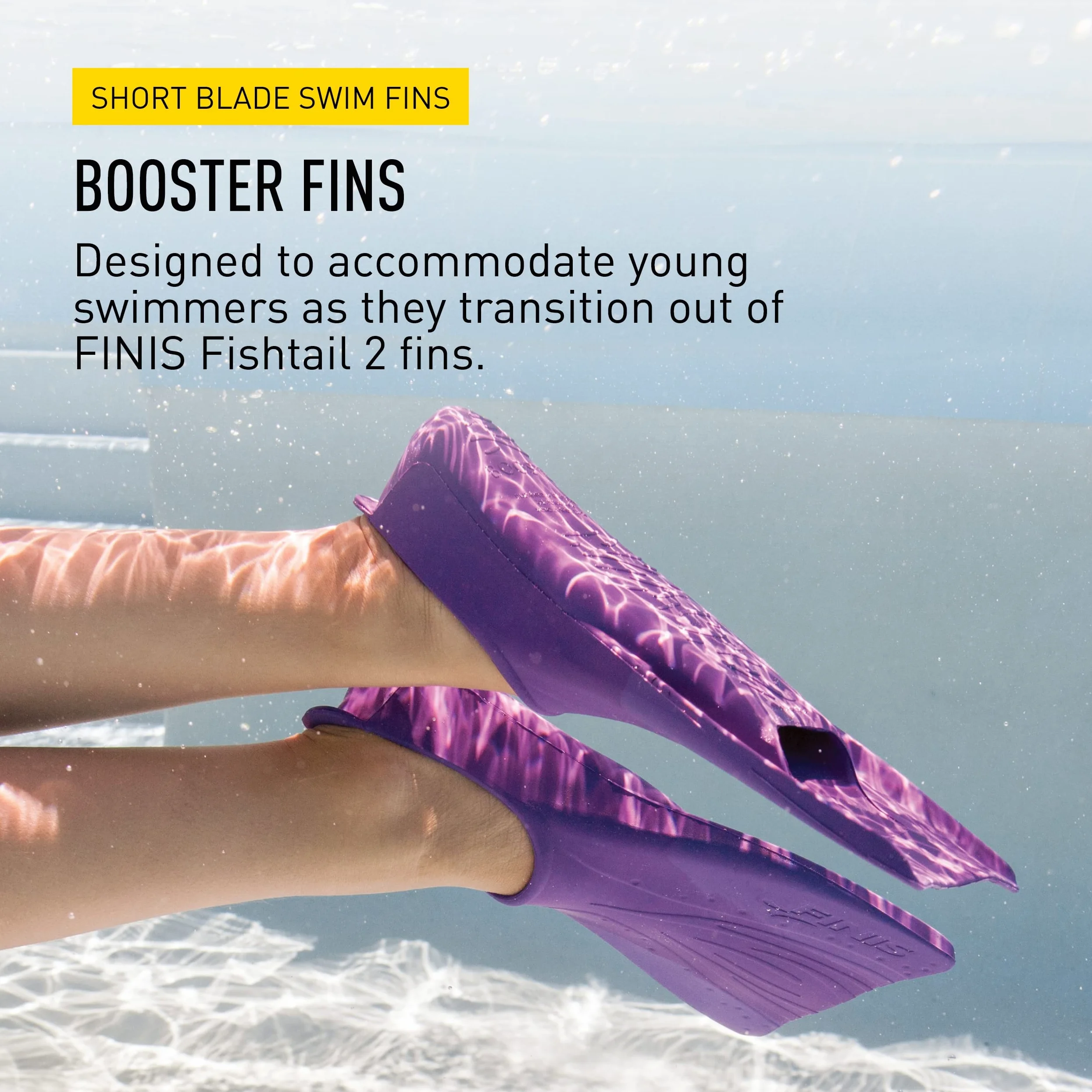 Finis Booster Aleta, Unisex niños