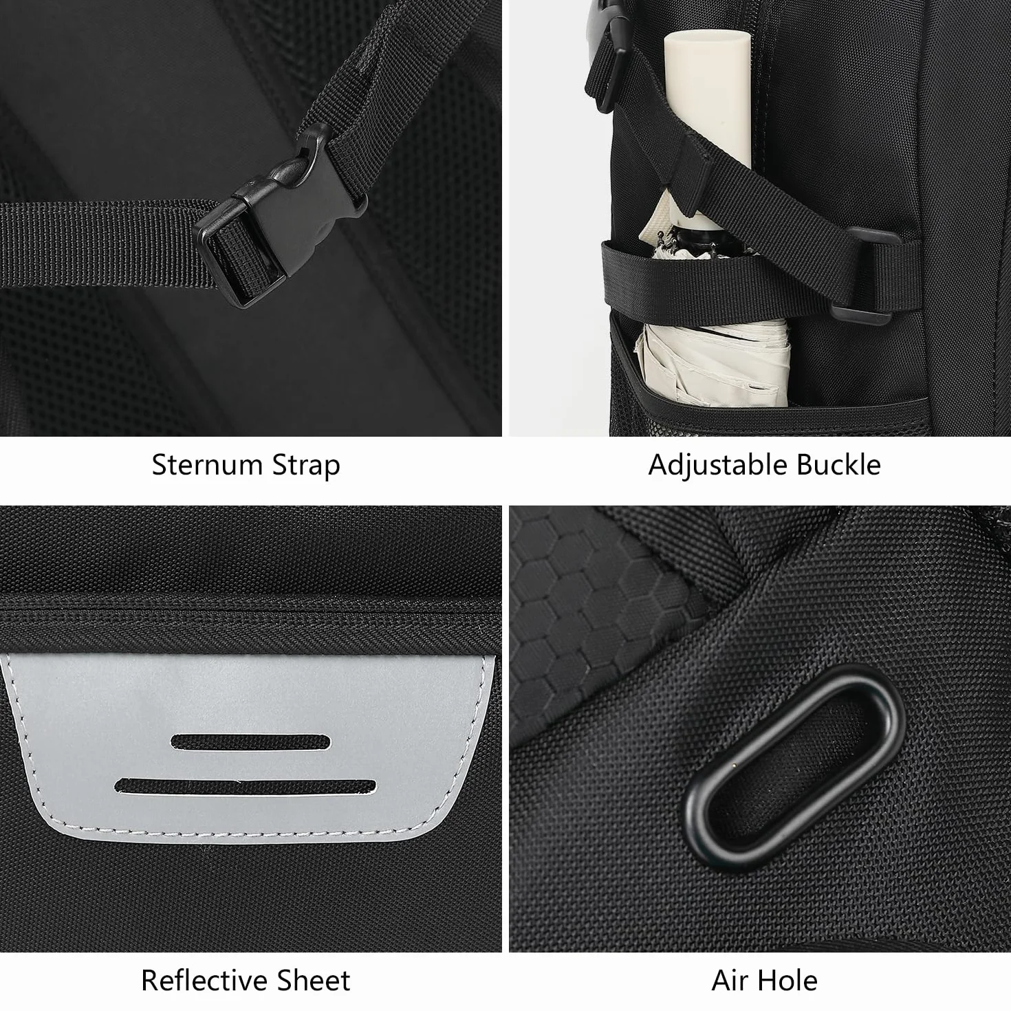 Bolsa de Baloncesto Mochila de Fútbol con Soporte para Pelota y Compartimento para Zapatos