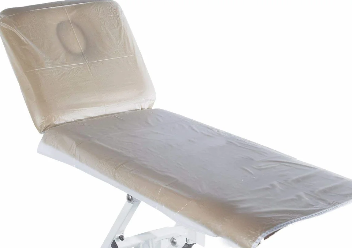 Aztex Cubierta protectora de PVC para mesa de masaje con cintas de sujeción