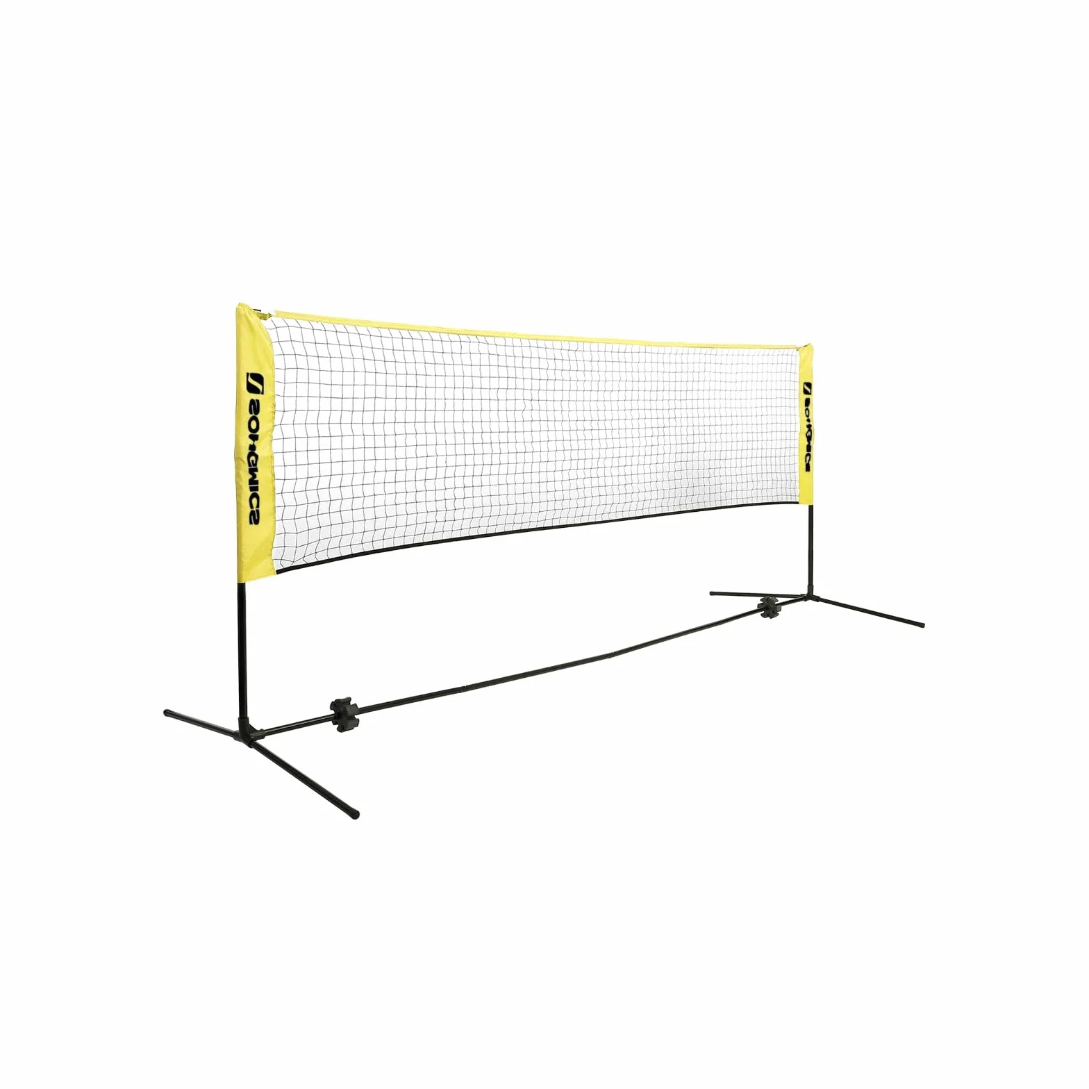 SONGMICS SYQ500Y Red de bádminton de Voleibol de Altura Ajustable para Tenis, Playa, Voleibol, al Aire Libre