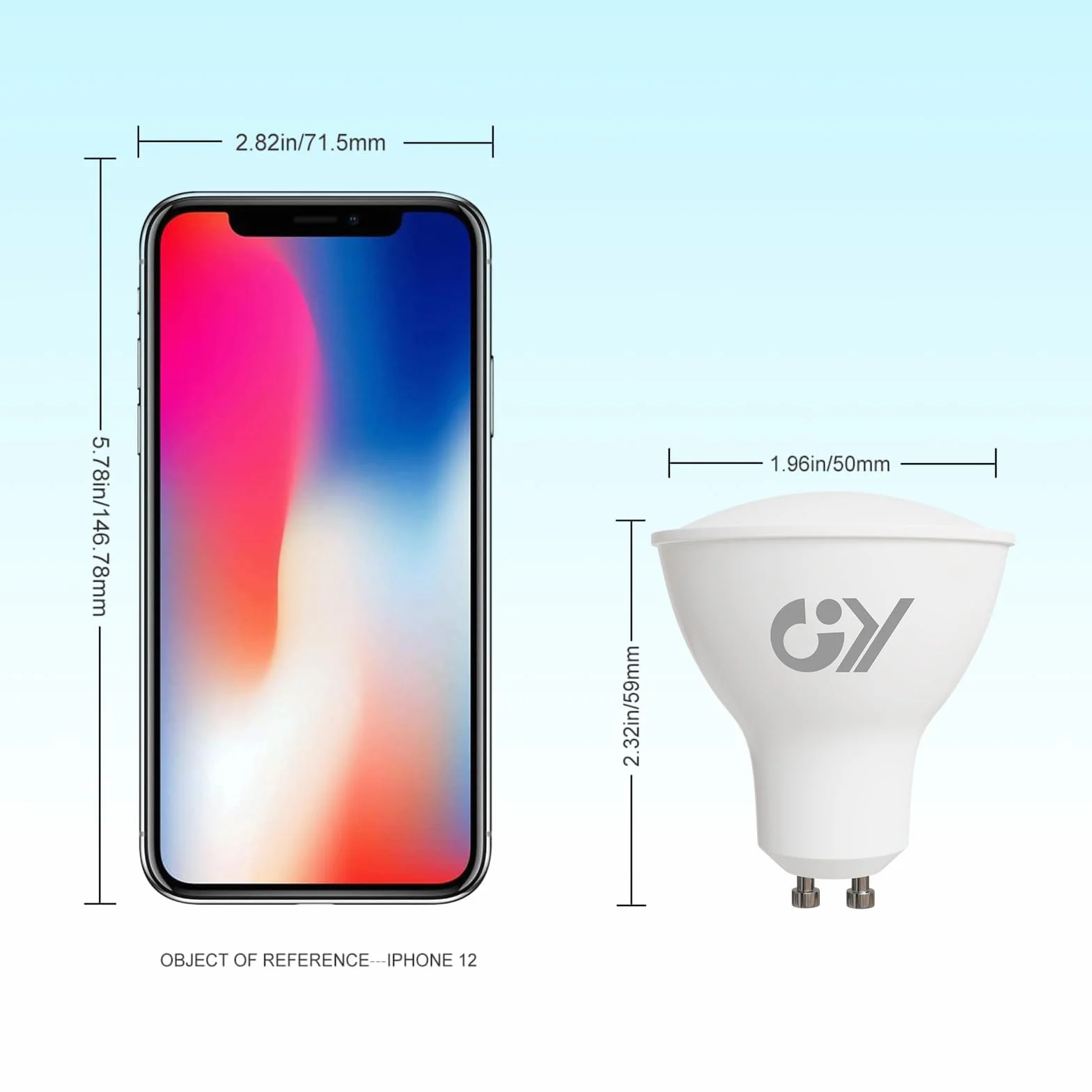 Bombillas LED GU10 10W 1100 lúmenes 4000K Blanco Neutro