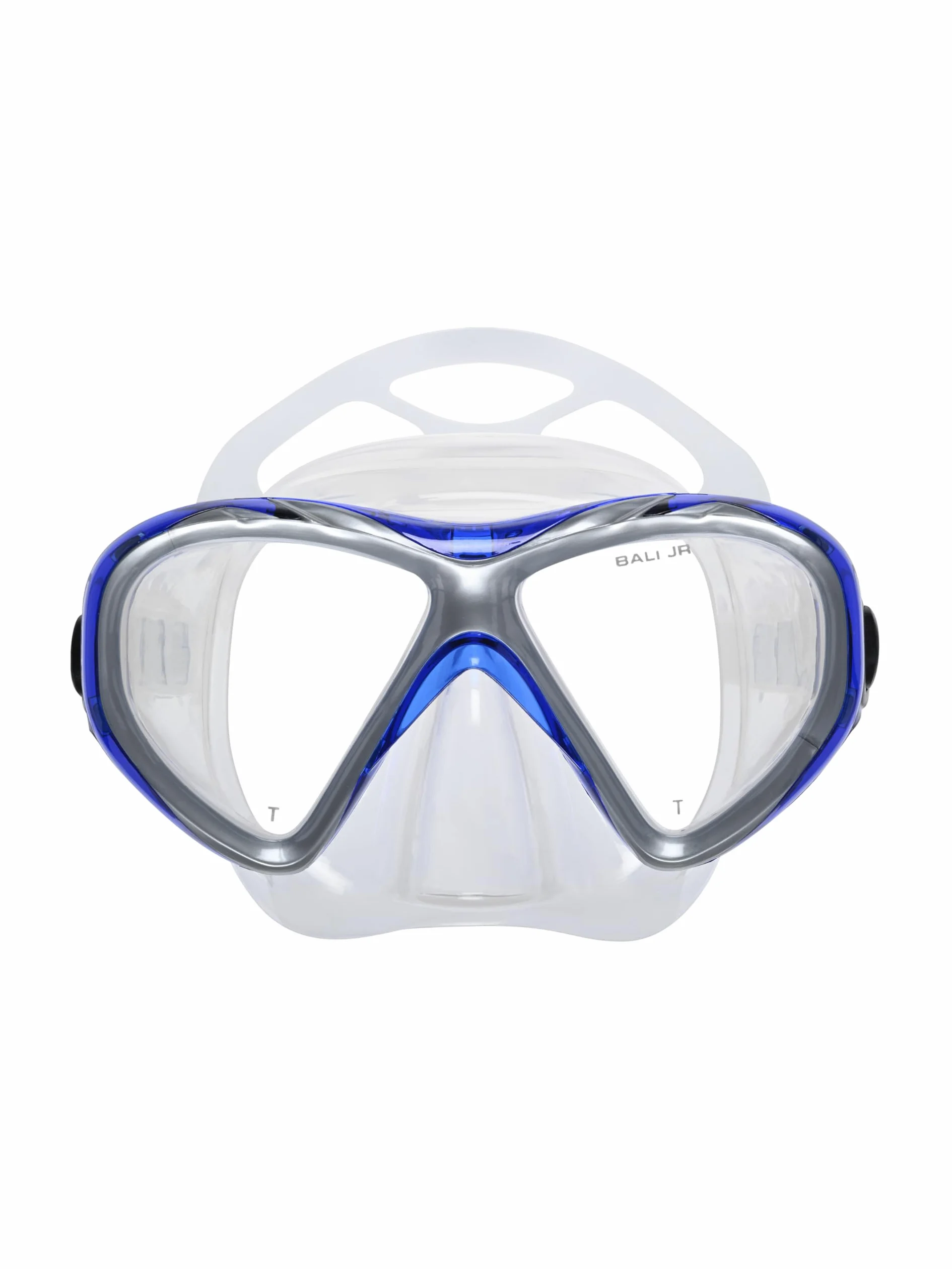 Mares Combo Bali Splash JR – Kit de Máscara de Tuba Junior, Vidrio Templado, Snorkel Splash Top, Edades 7+