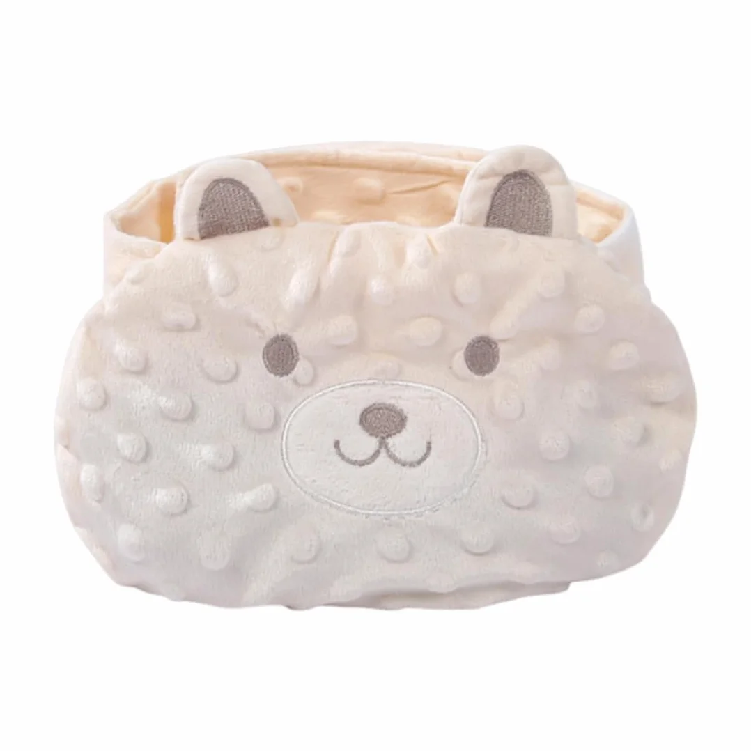 Cinturón de Calor Anticólicos para Bebé con Bolsa de Semillas, Ajustable Beige