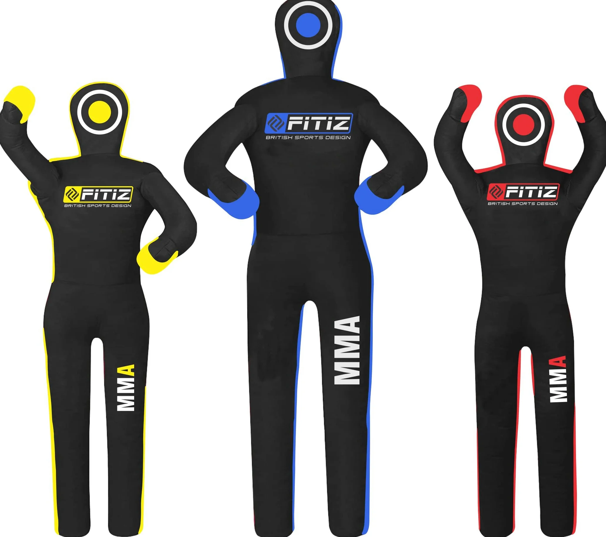 Muñeco de boxeo para artes marciales mixtas (sin relleno) brasileño BJJ JIU Jitsu, posición de pie, chupete de lucha libre, artes marciales, boxeo, karate, entrenamiento