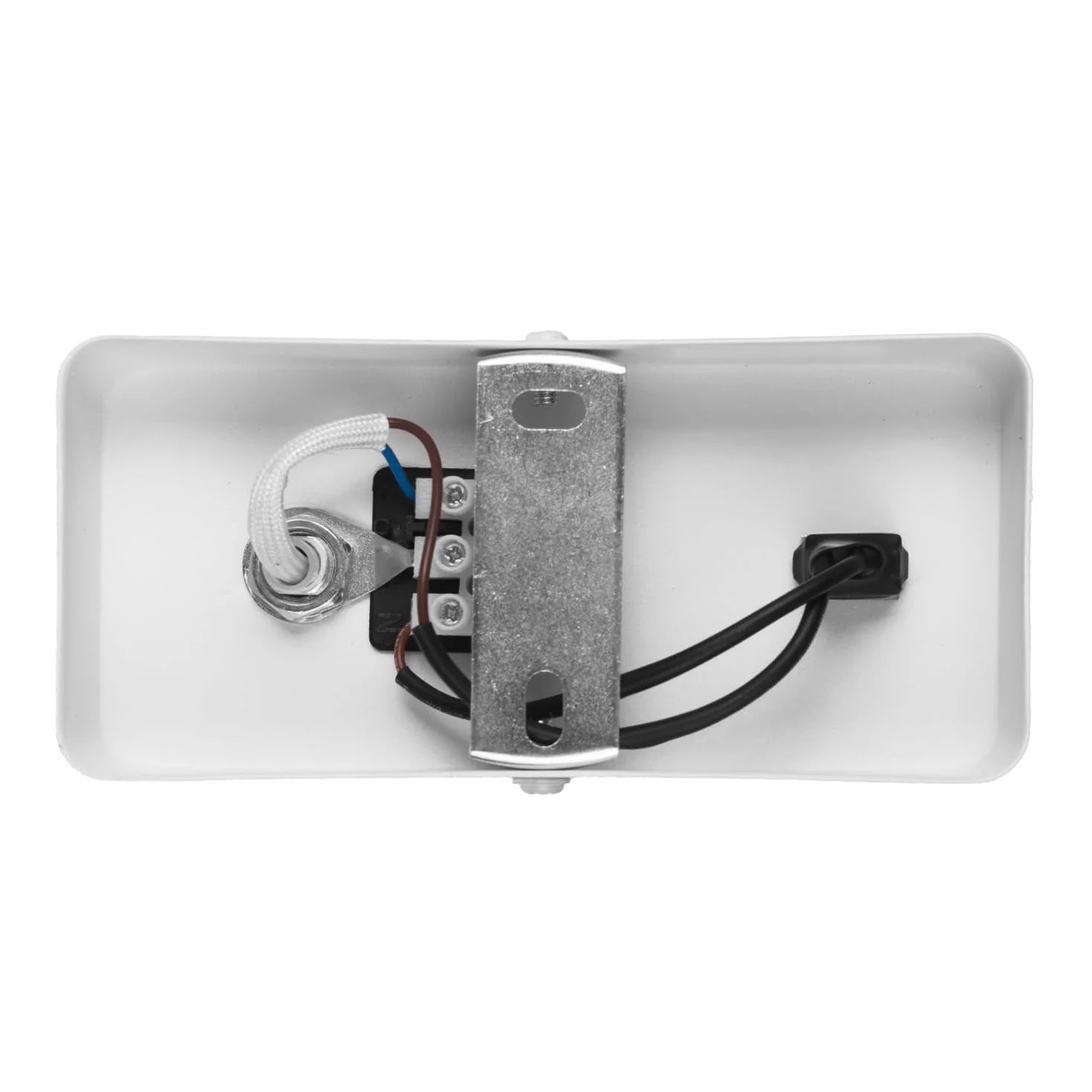 Maclean MCE369 Aplique de Pared GU10 con Interruptor 40W 7W Blanco 2 Unidades 55x100 mm