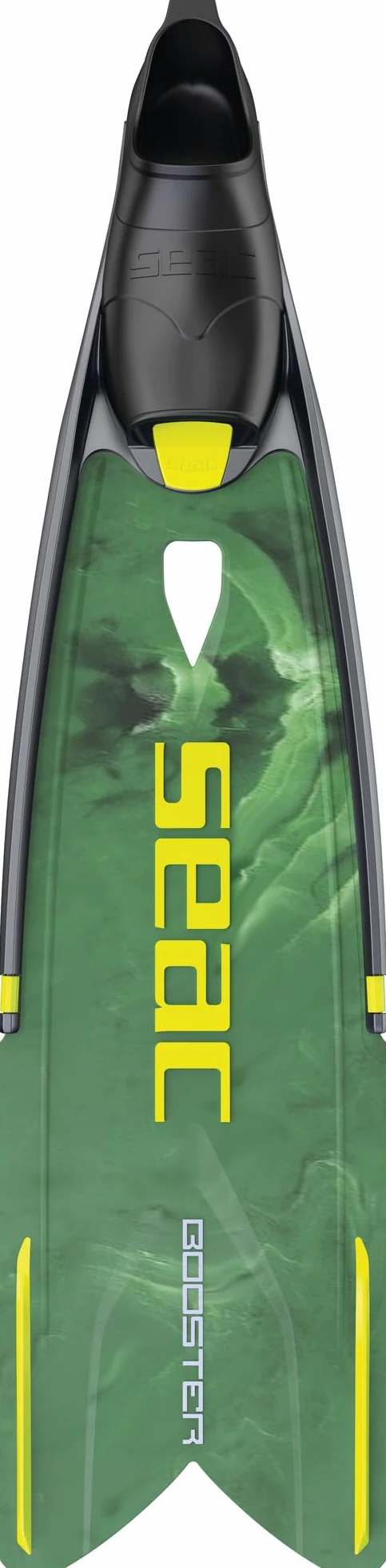 SEAC Booster Aletas largas con Cuchillas Intercambiables para Buceo Libre y Pesca submarina, Unisex Adulto