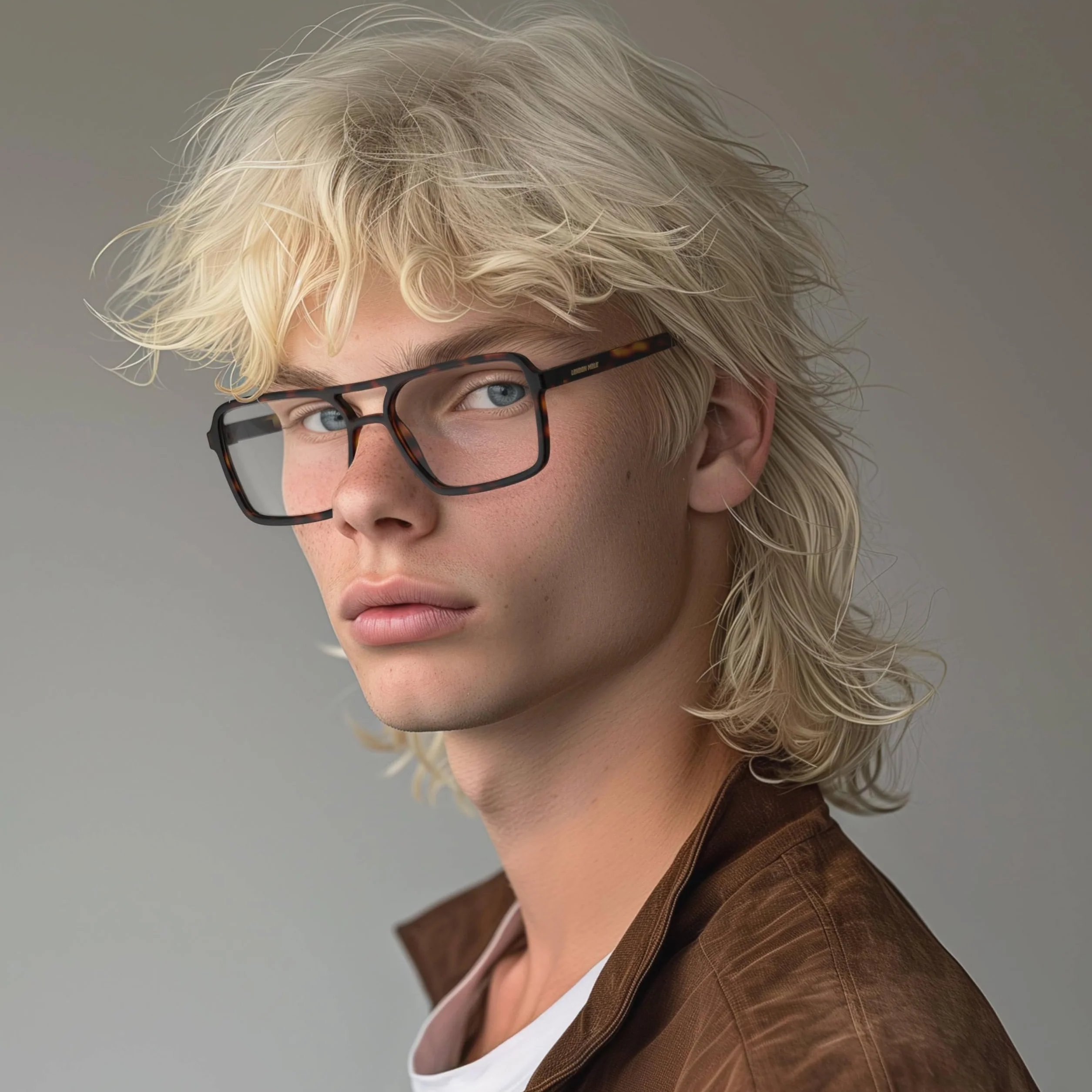 LONDON MOLE® Gafas de lectura cuadradas Unisex con bisagras de primavera