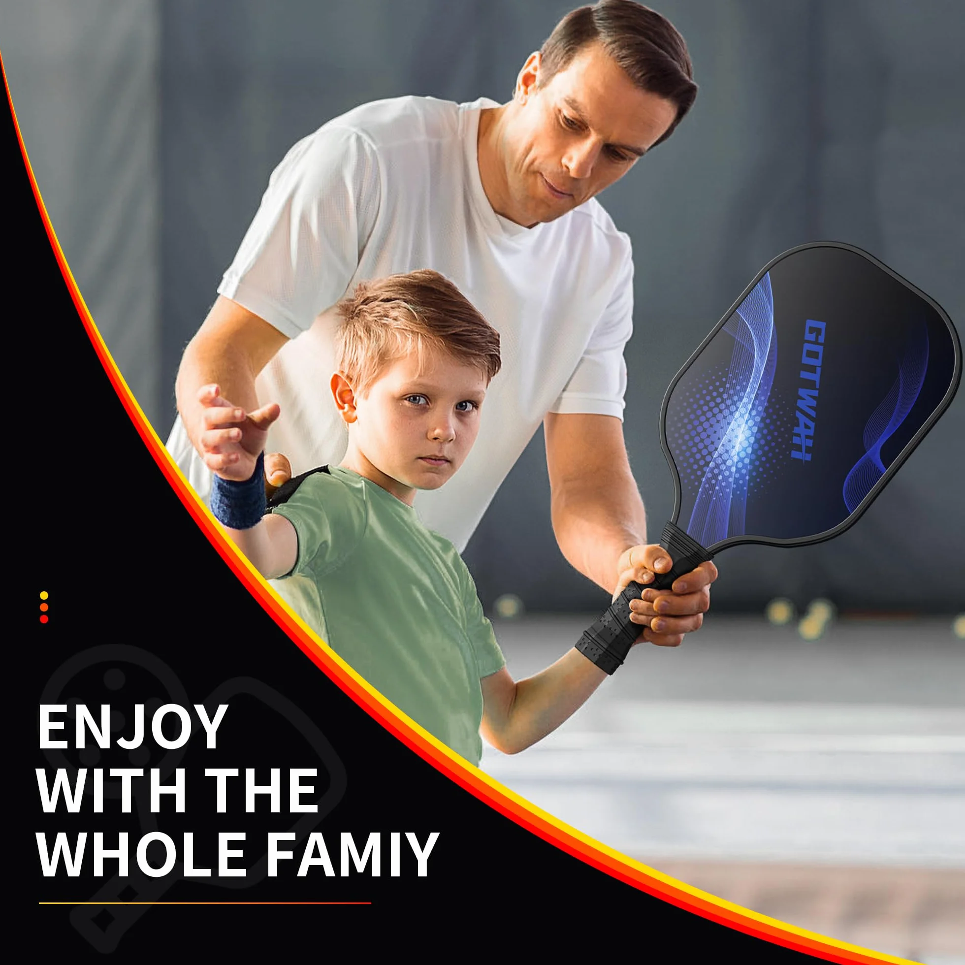 Red de pickleball portátil de 6,9 m, color negro, material de polietileno, para pickleball, exterior e interior