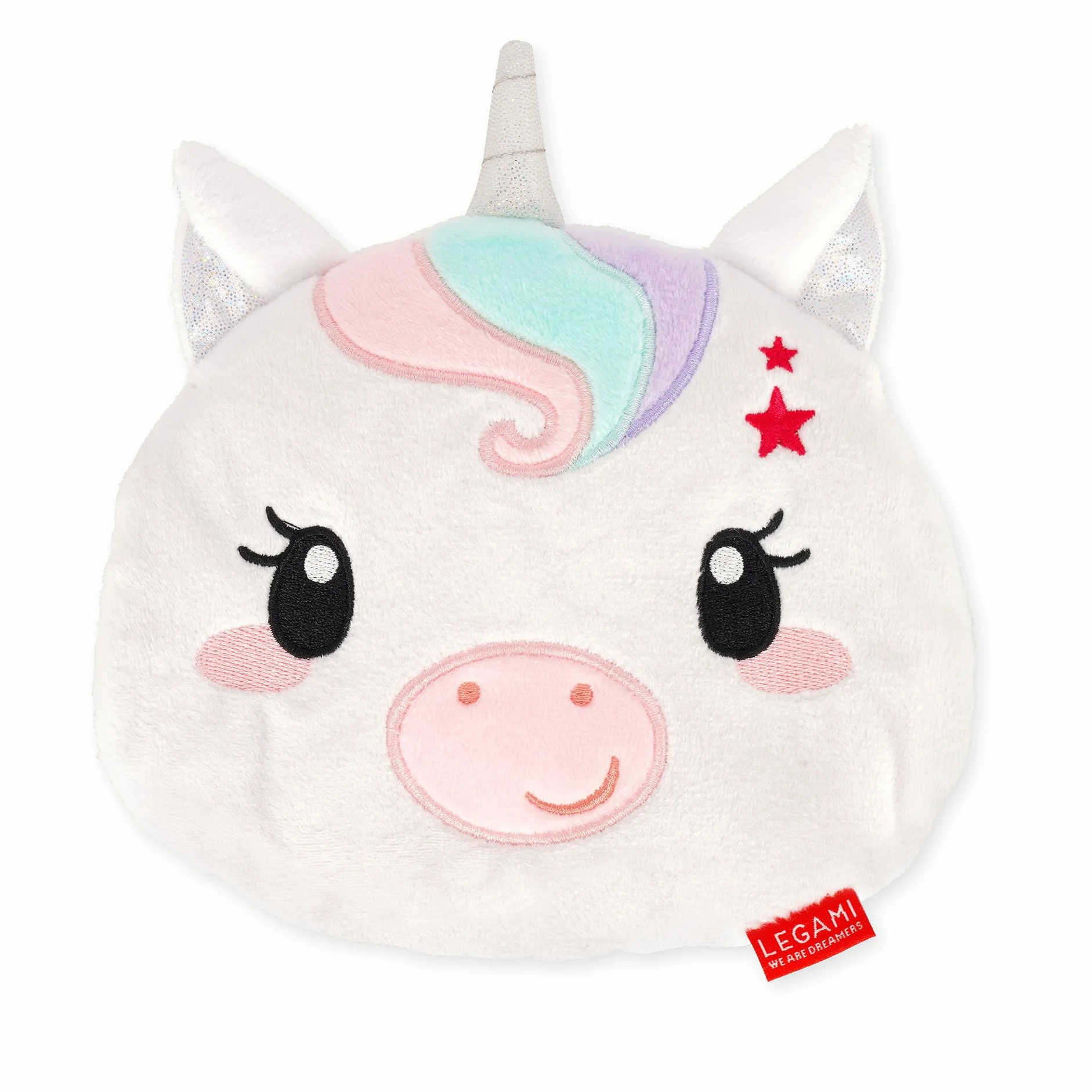 Legami Mini Cojín Térmico Semillas de Lino Lavanda Unicornio 18x19x2.5 cm