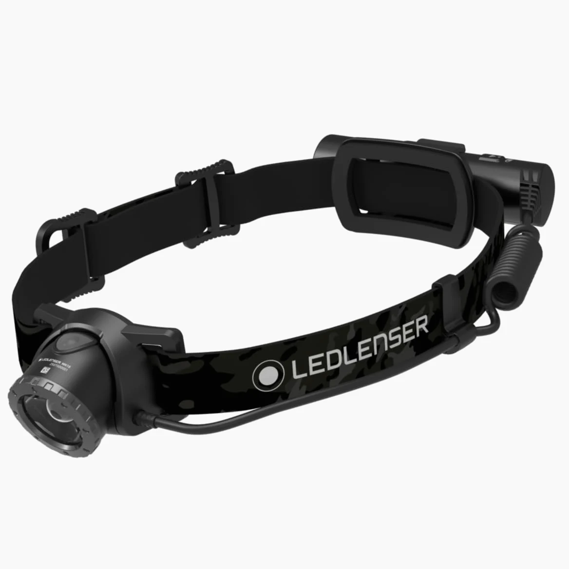 Ledlenser MH10 SE Rechargeable LED Head Torch, 600lm, 150m Beam Distance | Enfoque ajustable, 120h de autonomía, luz roja trasera, IP54, 158g, filtros de color y funda para cinturón, pesca, senderismo
