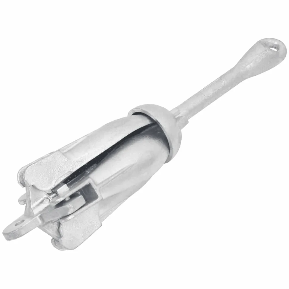 Ancla plegable (6 kg, hierro fundido galvanizado en caliente