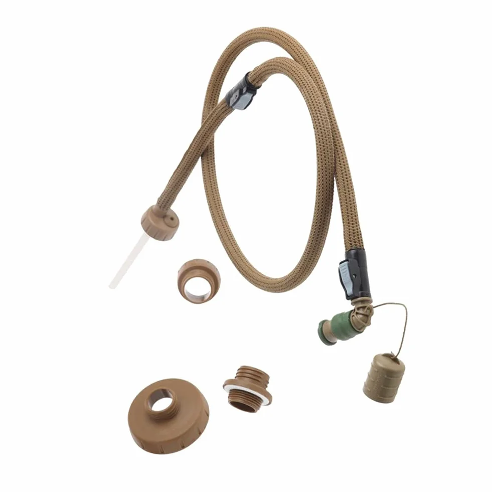 Source ConverTube Military Storm Valve - Tubo con accesorios, color coyote