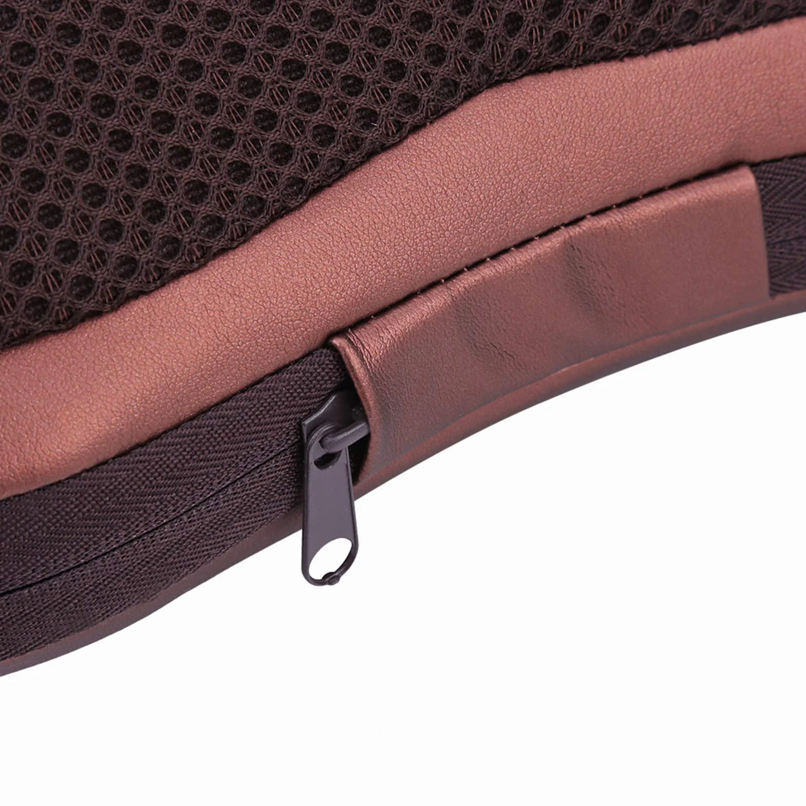 Estink Cojín de Masaje Shiatsu para Espalda, Hombros y Cintura, con Protección Contra Sobrecalentamiento, Apagado Automático, Café