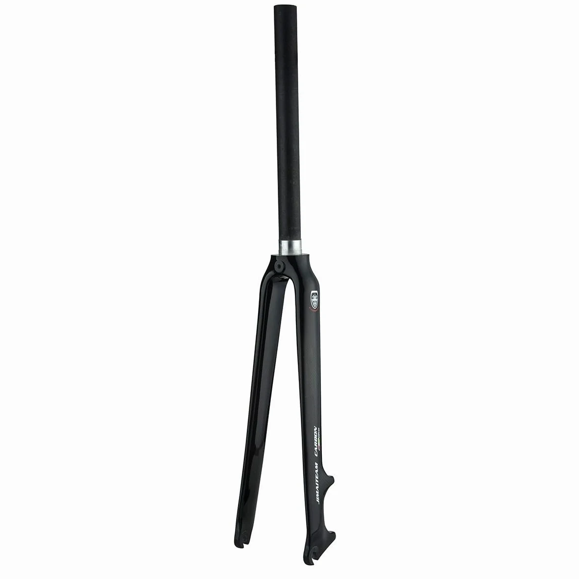 Horquillas Rígidas De Bici De Carbono 700C Horquillas De Bicicletas De Carretera Freno De Disco Horquilla Delantera De Recto De 1-1/8" Liberación Rápida 9x100mm(Matte Black)