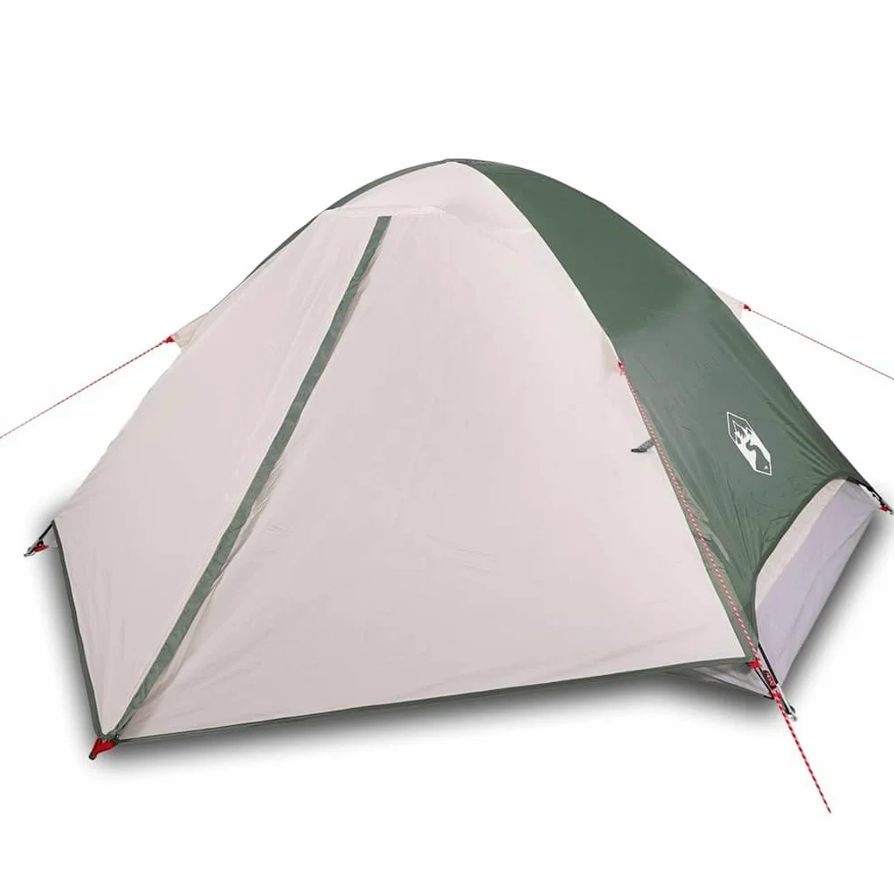 Tienda de campaña domo para personas, verde, impermeable, T-poliéster con revestimiento de PU, xx cm para exteriores y viajes