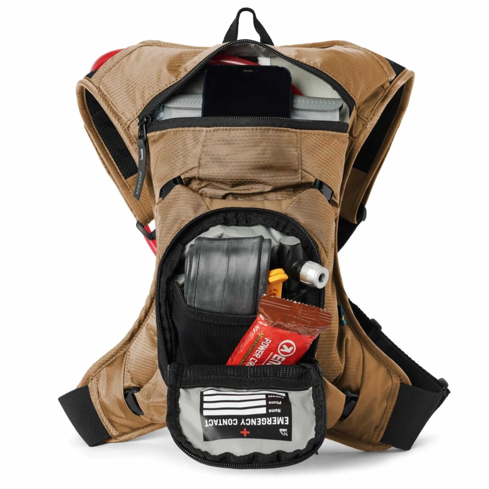 USWE MTB Hydro - Mochila de hidratación para Ciclismo, Bicicleta de montaña, E-MTB y Gravel, Mochila con Bolsa de Agua