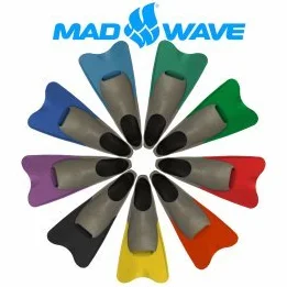Mad Wave Piscina Color Corto Aletas
