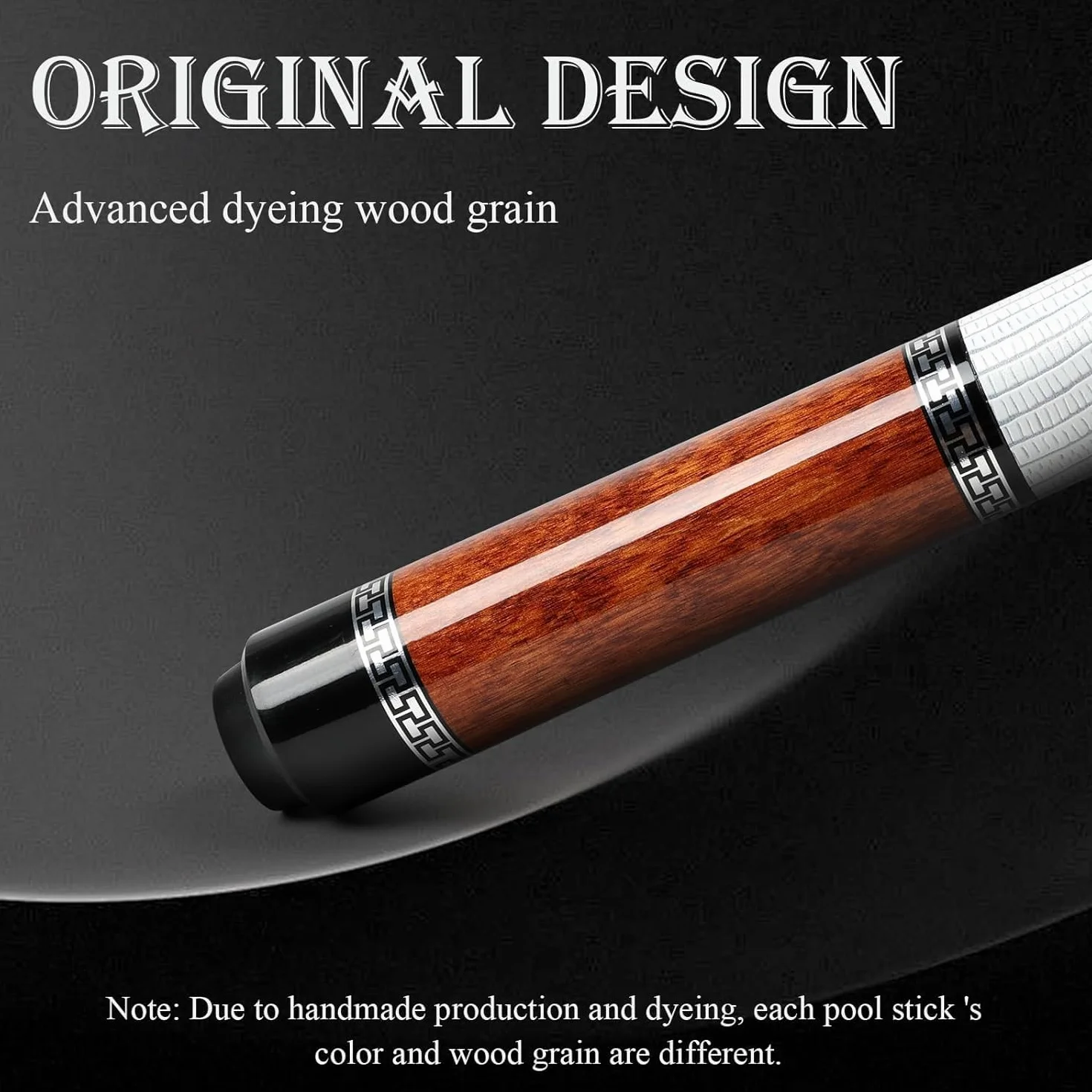 AKLOT Palos de Billar Profesional Taco Extensión Telescópica Madera de Arce Canadiense 147cm 58 Pulgadas 538-590g 19-21 onzas Estuche