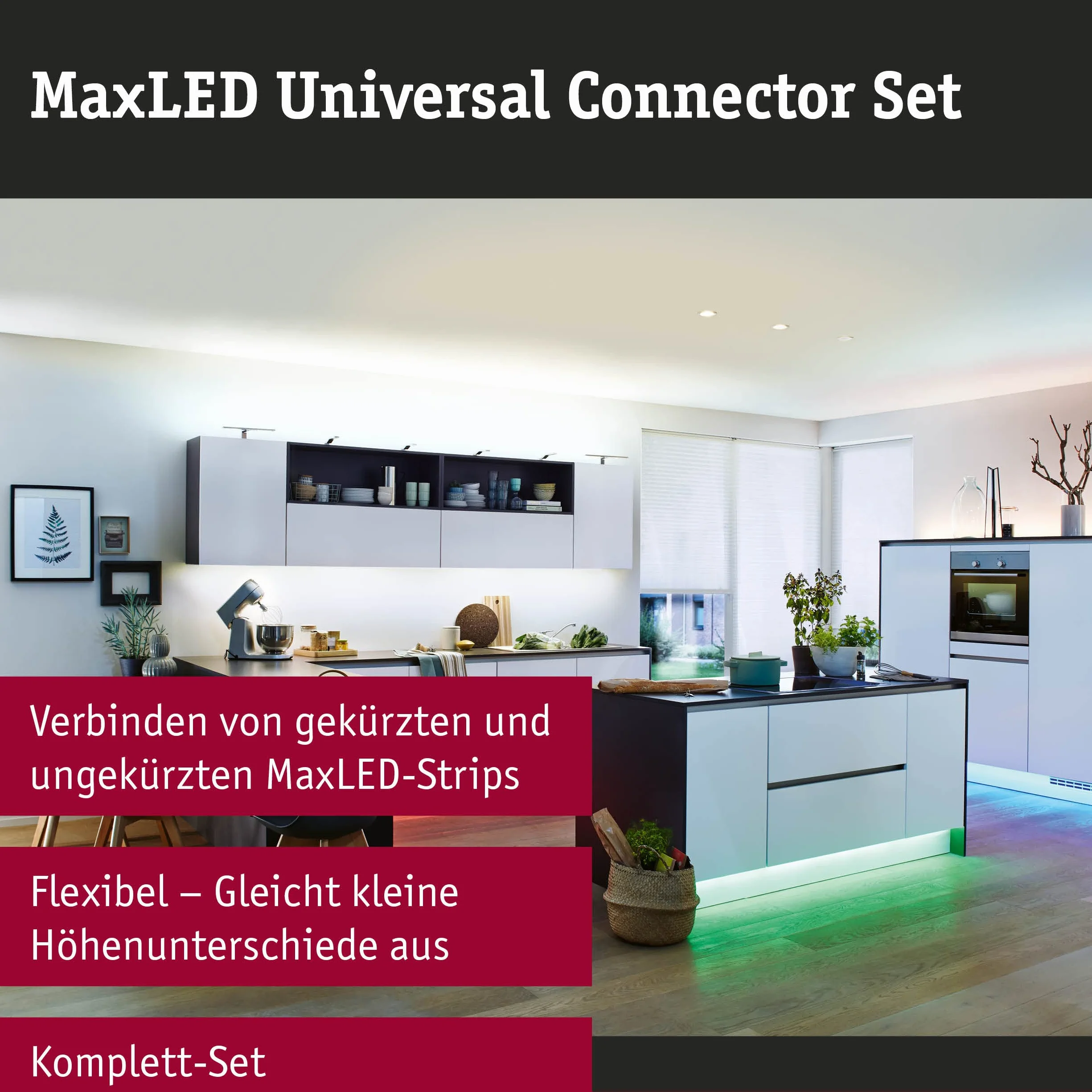 Paulmann Accesorio de Iluminación Conector Blanco IP20 144W
