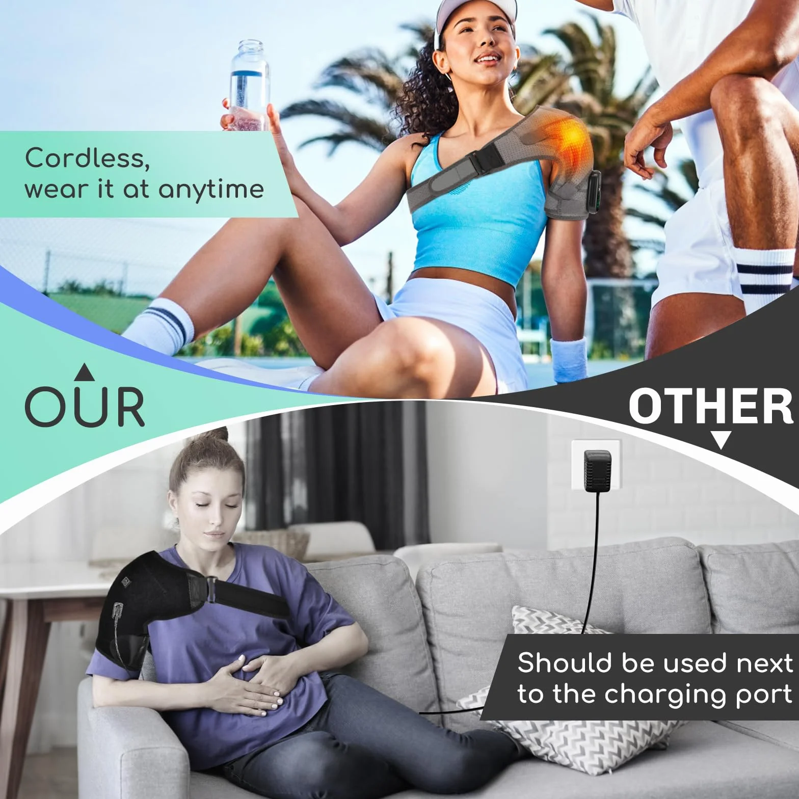 Rejuvacare Triple Method Shoulder Massager