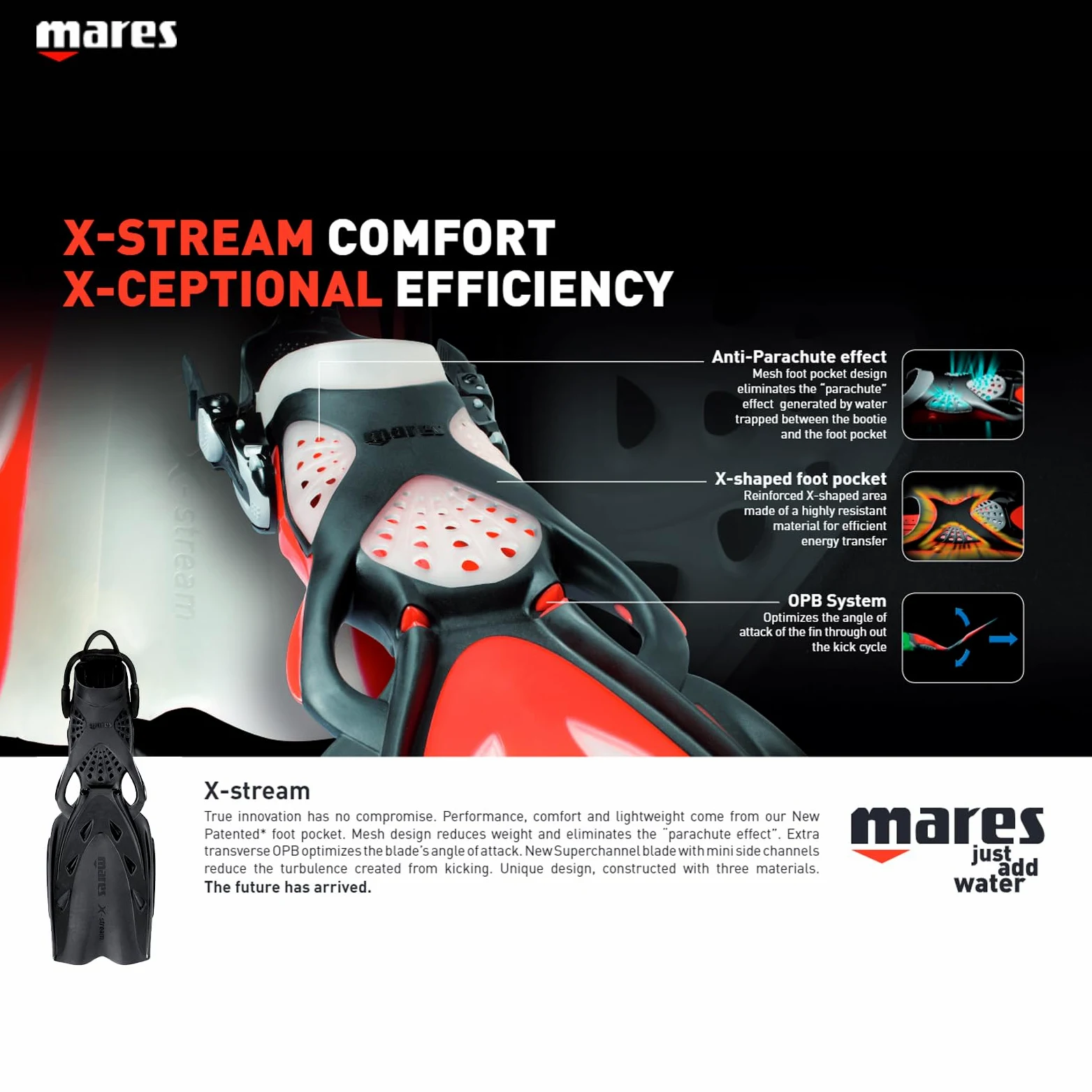 Mares X-Stream Bn Traje de baño, Unisex