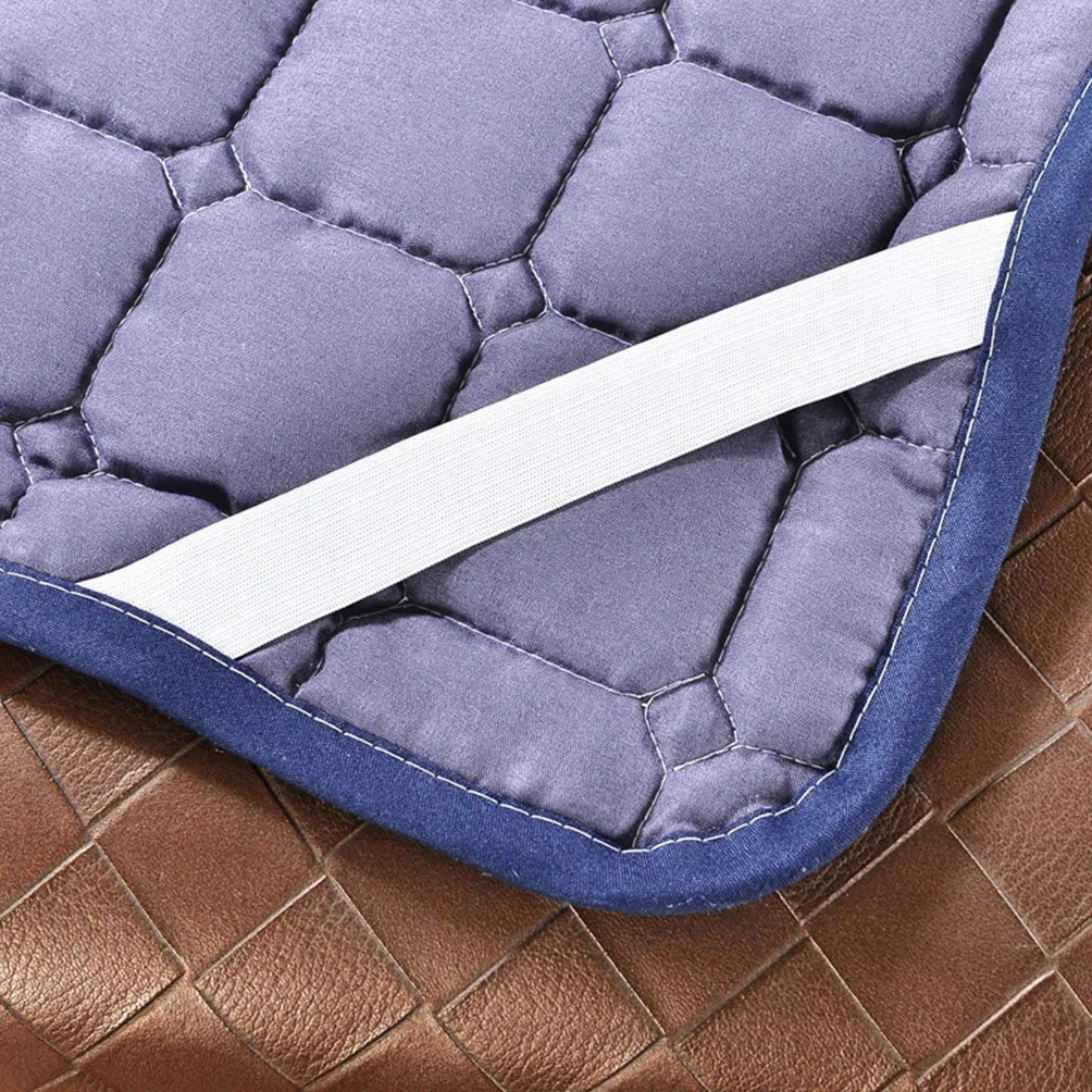 SM SunniMix Colchones de Masaje con Agujero para Camillas, Smokey Purple + Dark Blue