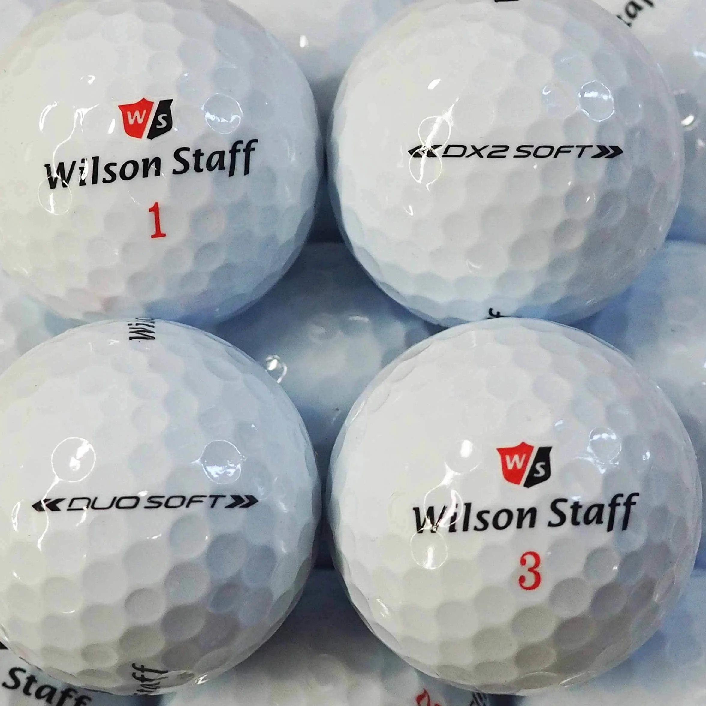 Wilson DX2 Duo Soft Pelotas de Golf Premium Collection Color Blanco Como Nuevo
