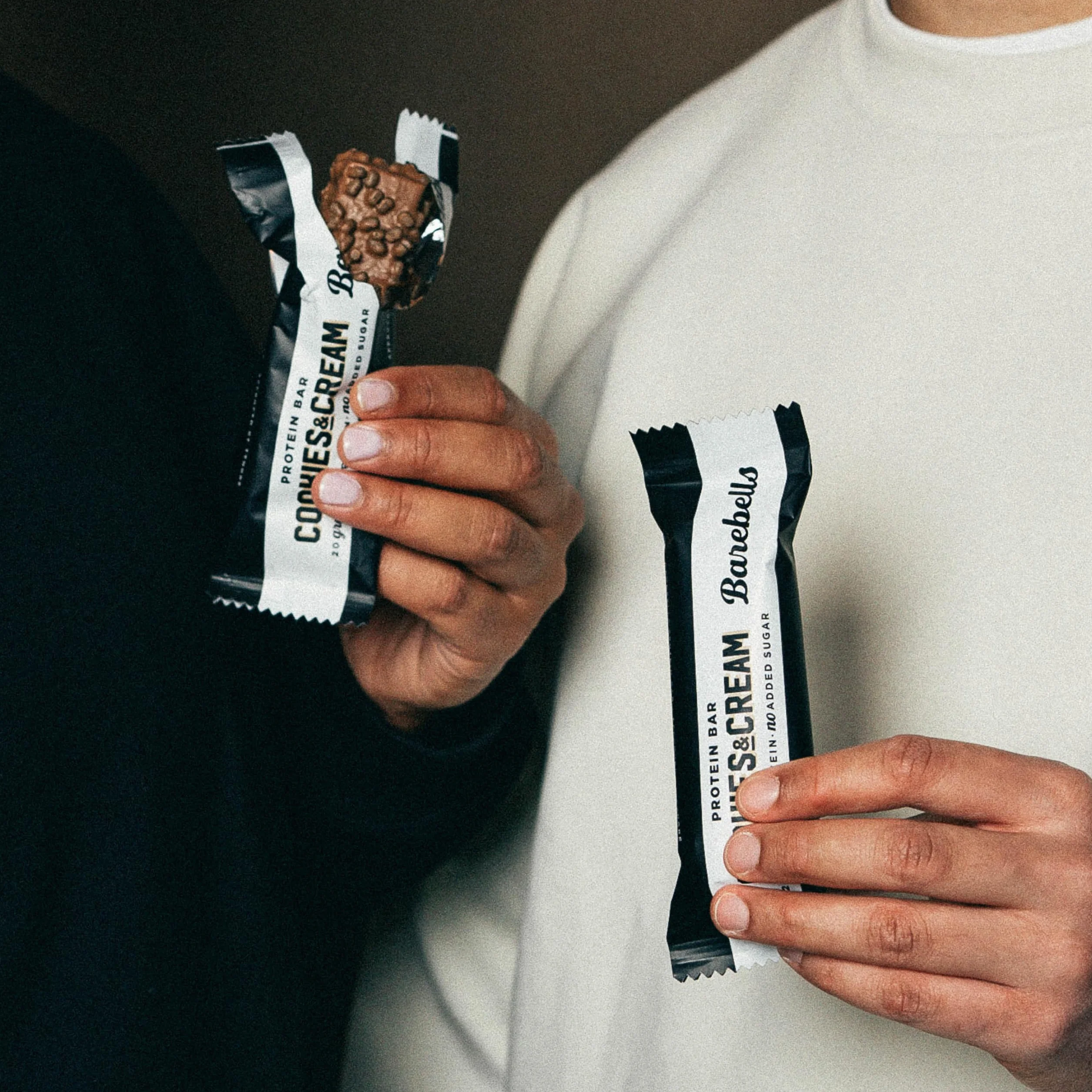 Barebells Cookies and Cream Protein Bars 20g Protein 12x55g Low Sugar