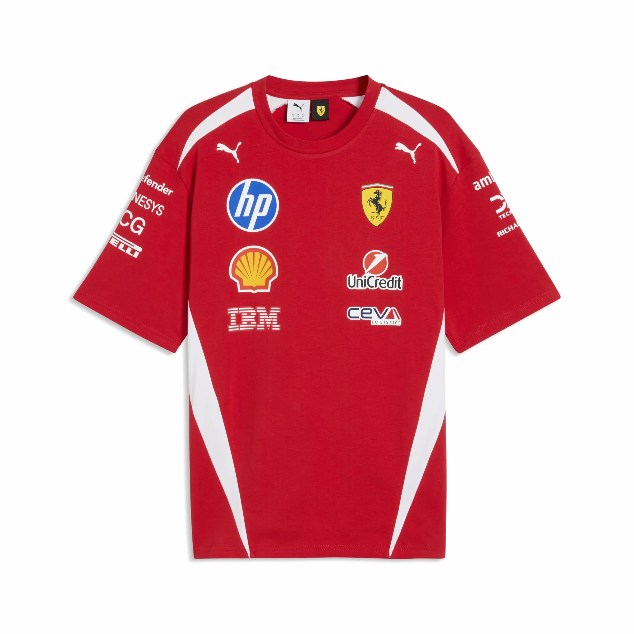 PUMA Scuderia Ferrari F1 2026 Camiseta del Equipo del piloto para Hombre - Rojo