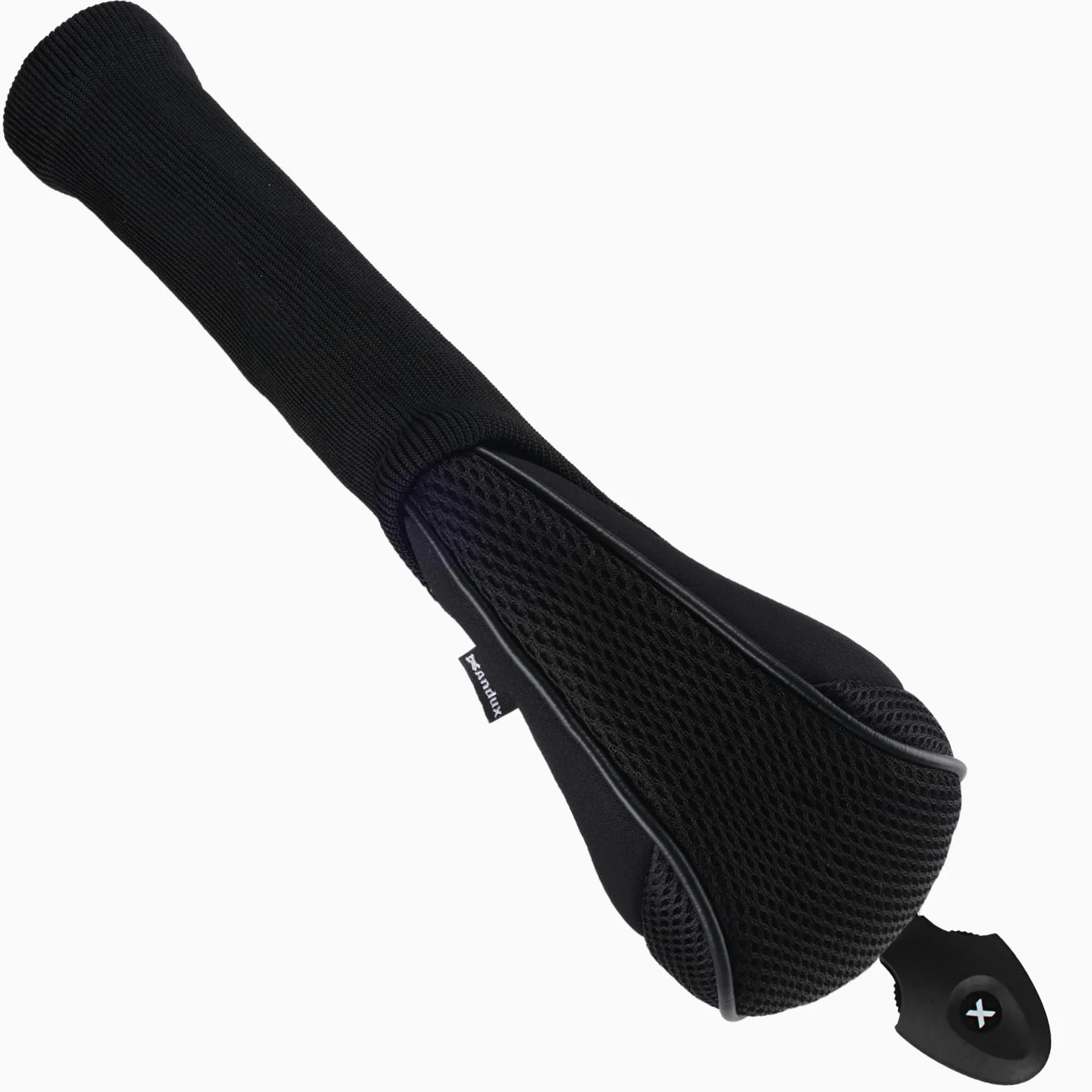 Juego de 4 fundas para cabezales de palos de golf con números intercambiables. De Andux. Juego de 4 unidades.