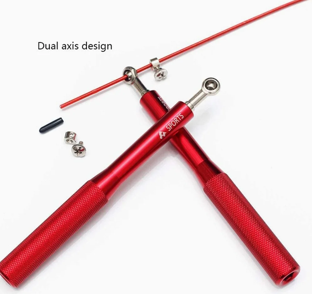 Comba Cuerda Saltar Comba de Saltar Cuerda Para Saltar, Rodamiento De Alta Velocidad, Cuerda Para Saltar, Cuerdas Ajustables De 3M, Equipo De Entrenamiento Para Gimnasio En Casa Para Perder Peso Cuerd