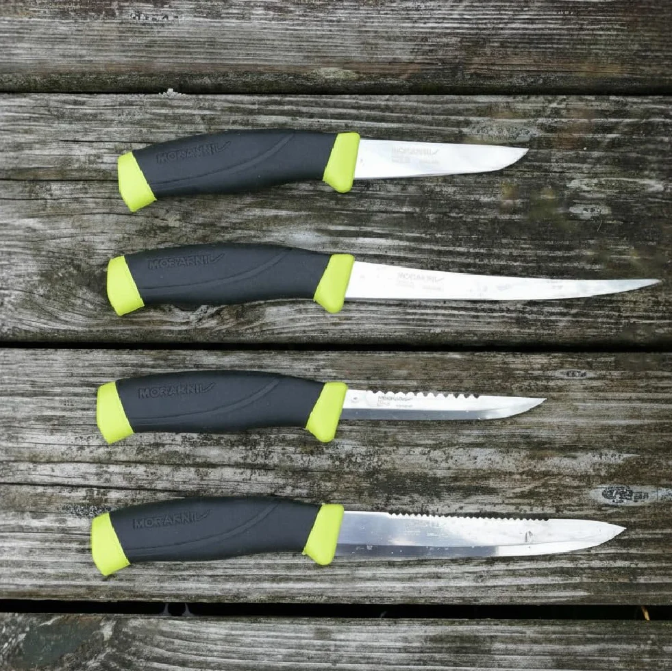 Morakniv Companion Filet Knife 15,5 cm Negro Amarillo