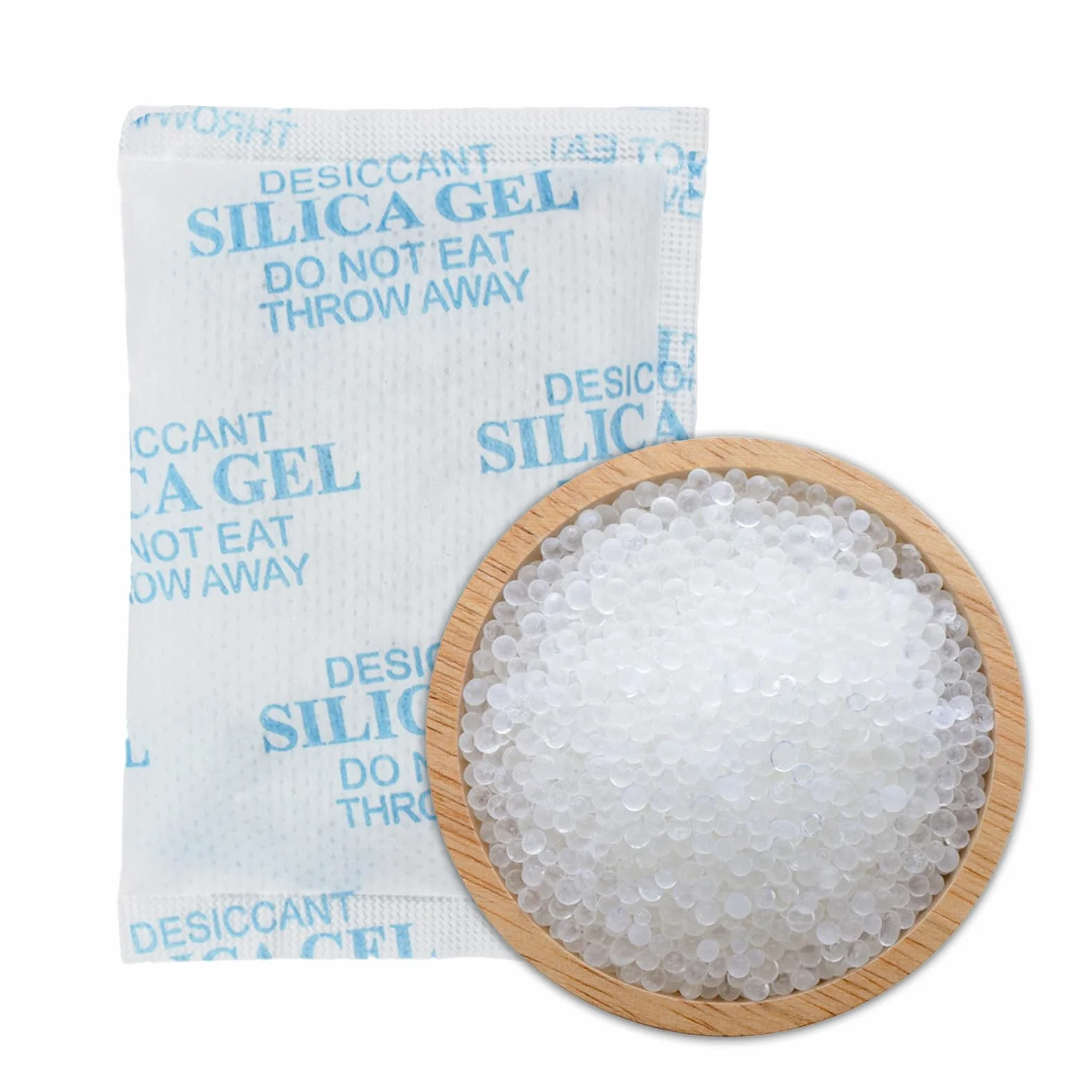 Gel de Sílice Desecante 10g x 30 Paquetes Bolsitas Antihumedad para Armarios Coches Zapatos