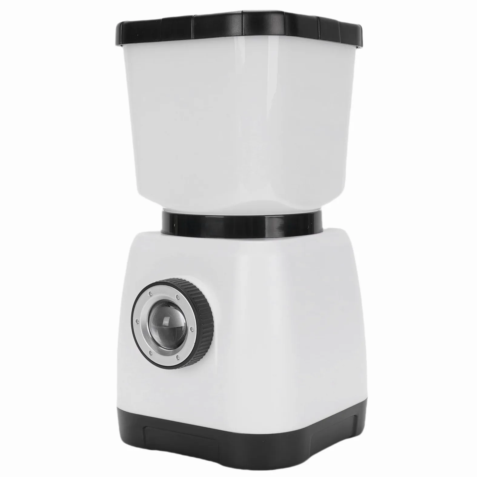 Aramox Linterna de Camping Recargable ABS 6000mAh Manivela Bateria Doble