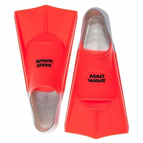 DAM Mad Wave - Aletas de Entrenamiento, Color Naranja, 39-40, Anaranjado