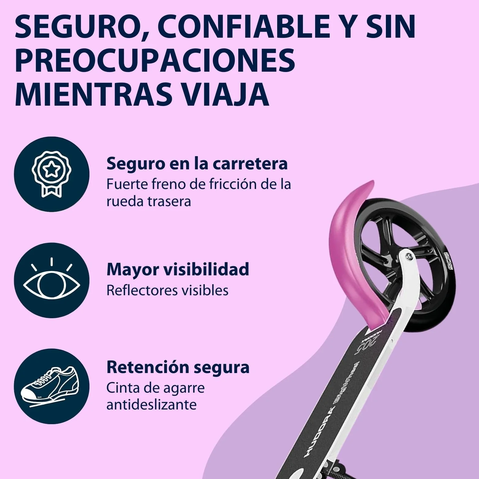 Hudora Bigwheel 205 Pure Patinete Unisex Adulto