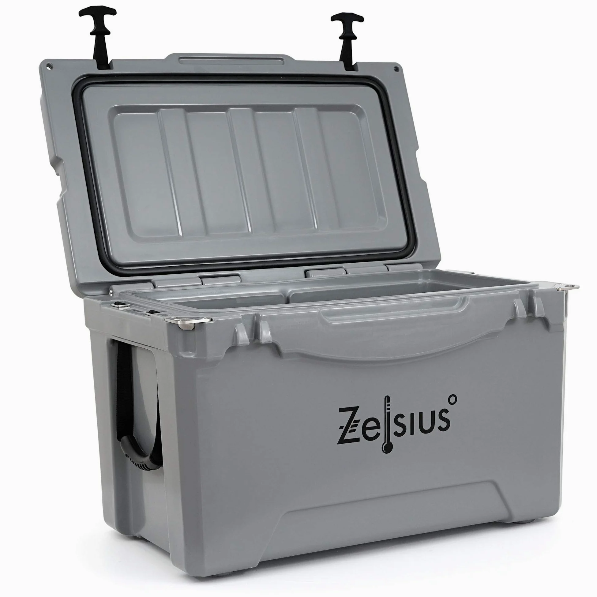 Zelsius Nevera Portátil 50 litros | Coolbox para Camping, Trabajo, Viajes, Pesca | Caja de Hielo para Bebidas | Caja Térmica para Frío y Calor