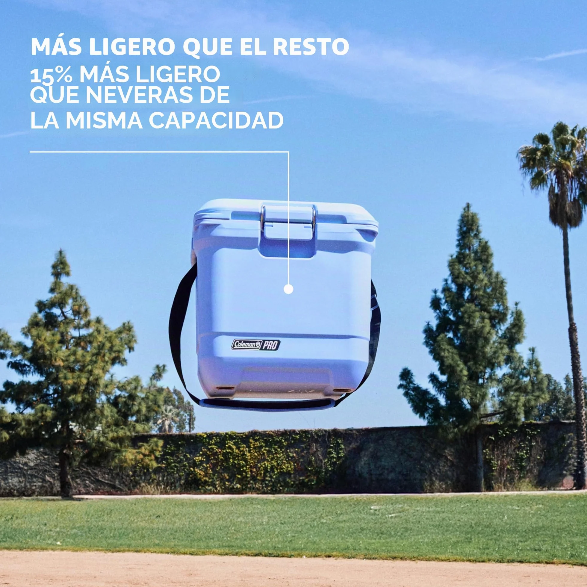 Coleman Pro Nevera rígida Resistente con Aislamiento | Capacidad 24-52 L | Mantiene el Hielo hasta Durante 5 días | Aislamiento de Espuma Completo | Nevera portátil Grande para Uso en Exteriores