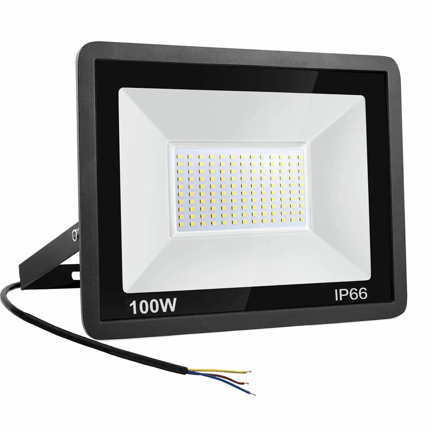 Focos LED Exterior 100W IP66 Impermeable Blanco Frío 6500K 10000 Lumen Floodlight