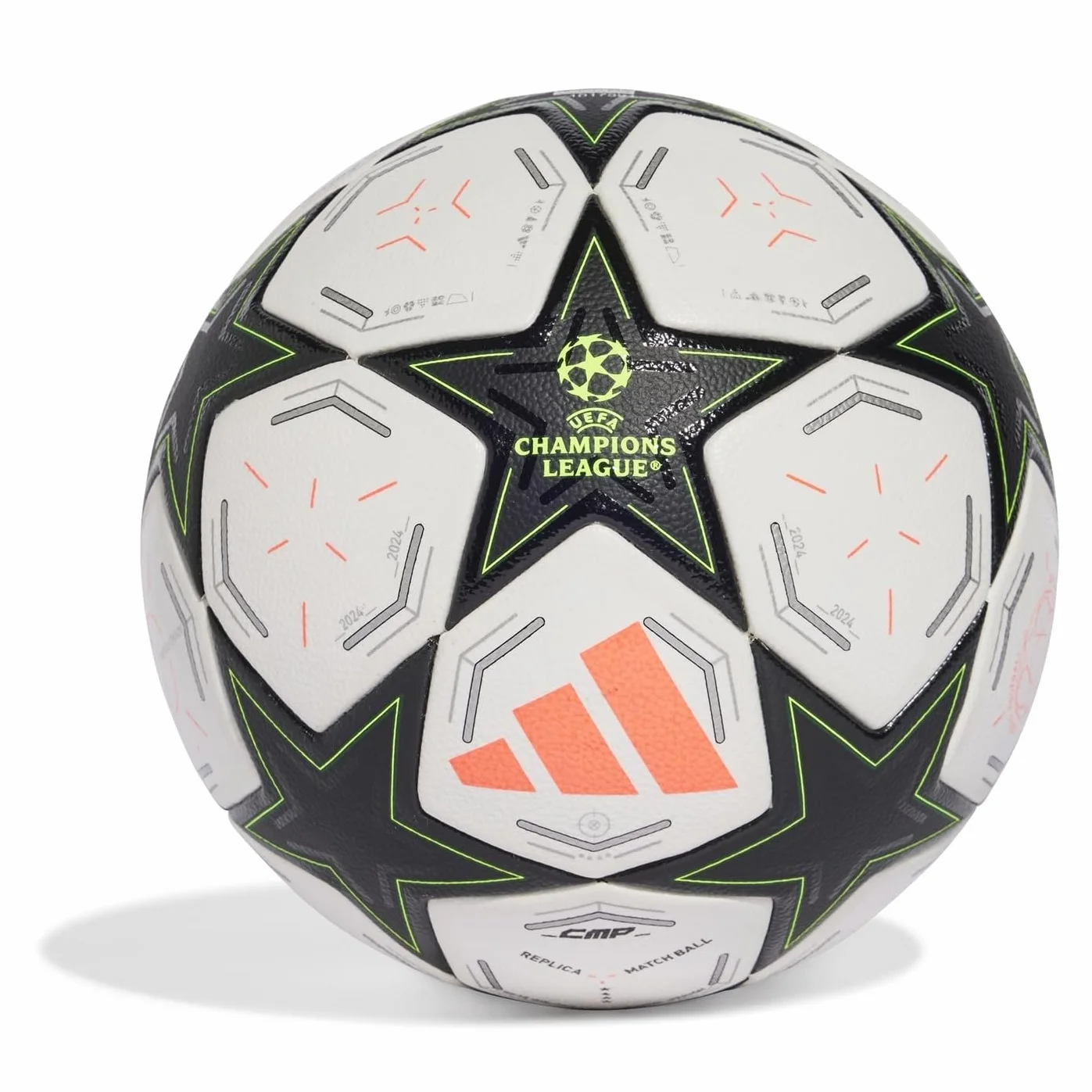 adidas UEFA Champions League Competition FIFA Quality Pro Ball IX4061 - Balón de fútbol Unisex, Color Blanco, Talla 5 EU