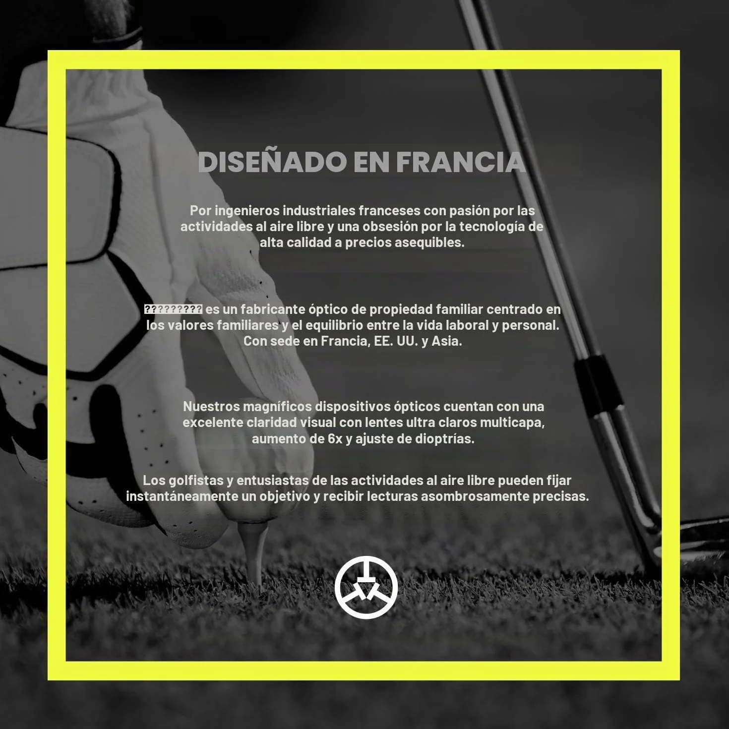 TecTecTec ULT-G Reloj de golf con GPS campos mundiales precargados ligero