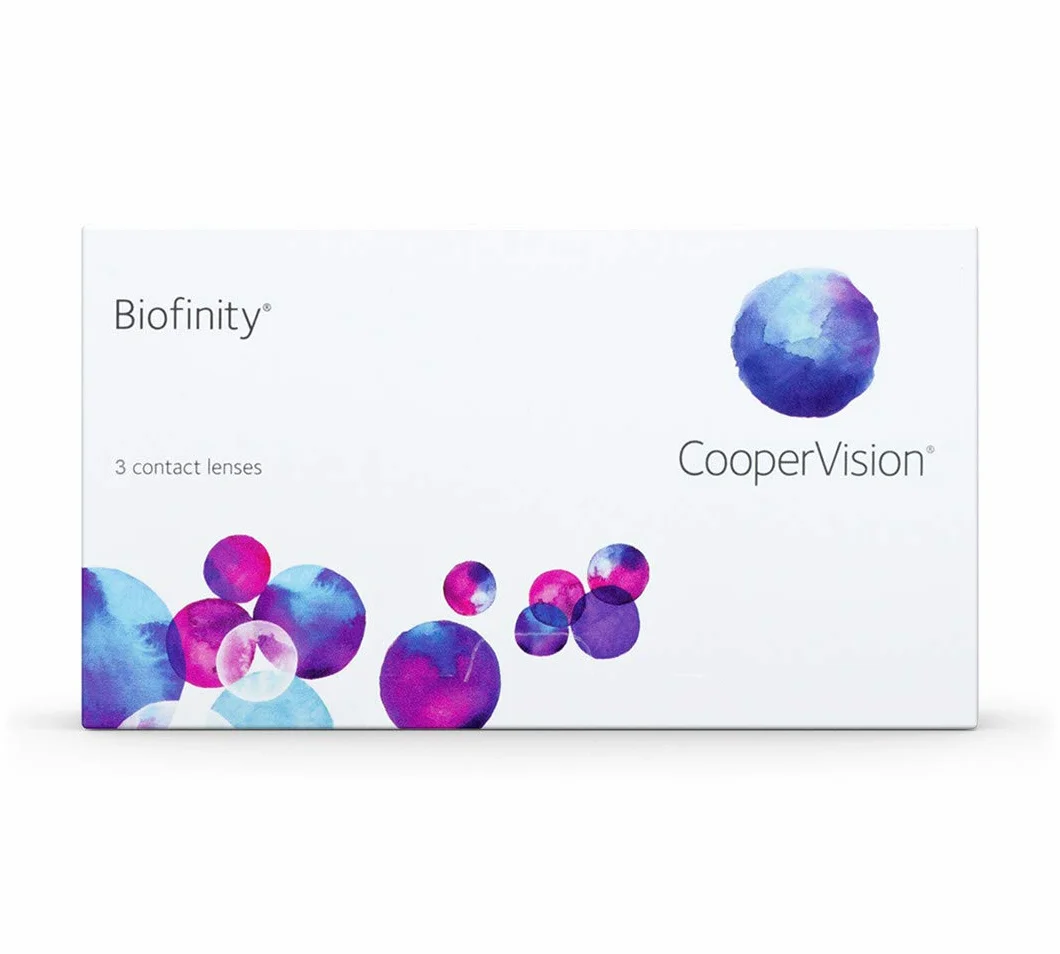 Biofinity Lentes de Contacto Esféricas Mensuales R 8.6 D 14 -5 Diop Pack 3 uds
