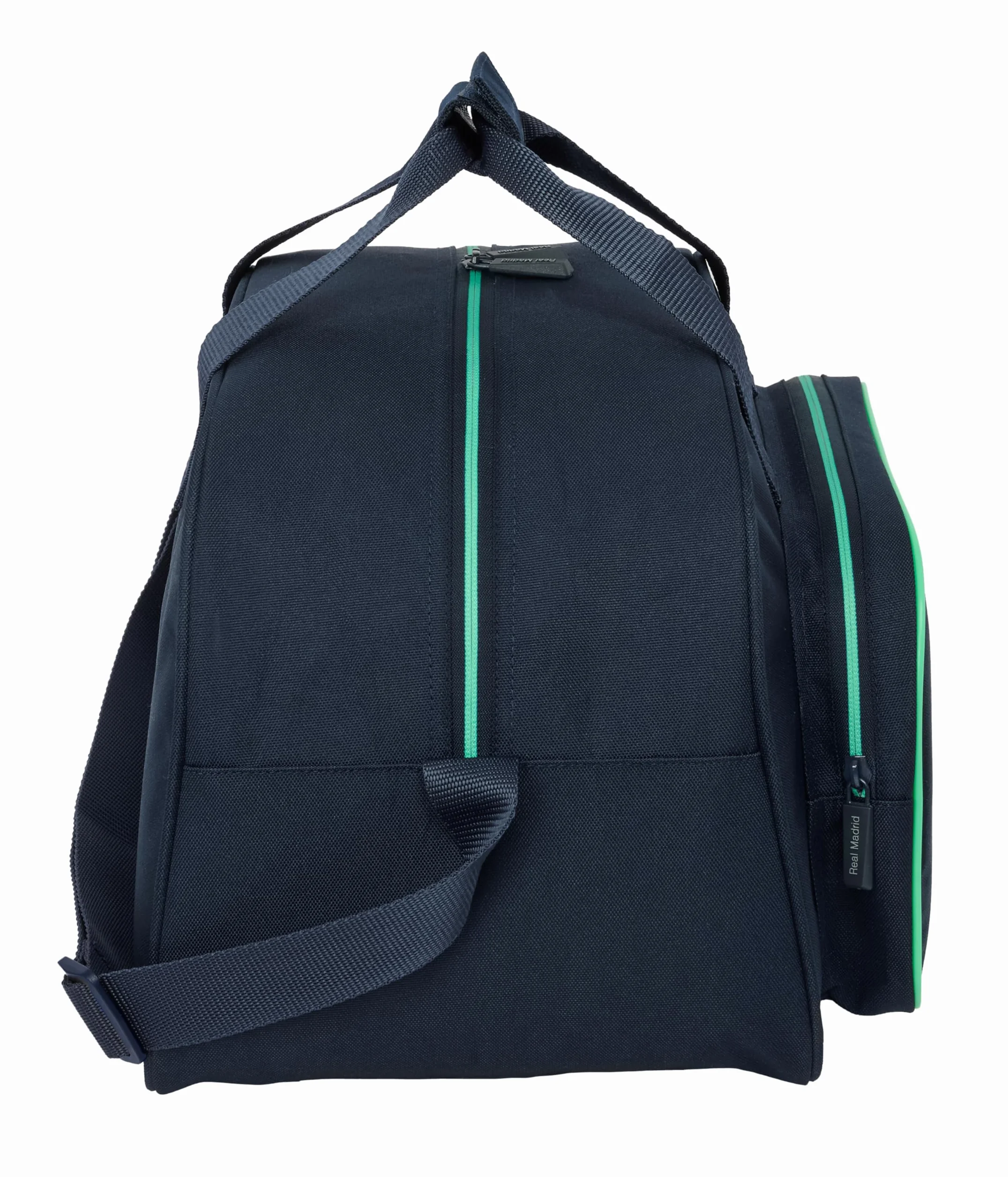 Real Madrid 2ª EQUIPACIÓN 25/26 - Bolsa de Deporte, Mochila, Ideal para Niños de Diferentes Edades, Cómoda y Versátil, Calidad y Resistencia, 40x23x24 cm