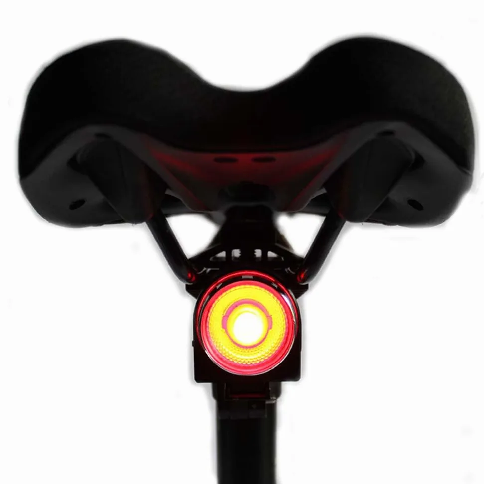 Luces De Bicicleta De Montaña Luces Traseras Impermeable LED De 7 Colores Luces Traseras Luces De Advertencia De Seguridad Carga USB