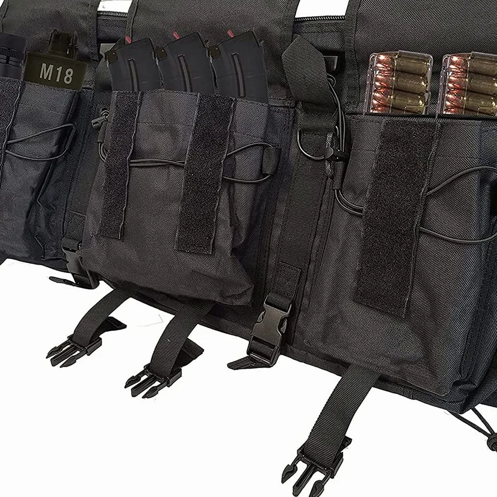 Bolsa para Doble Rifle Escopeta Airsoft, Funda para Fusil Airsoft Funda Escopeta Porta Caza, Mochila de Almacenamiento para Pistola y Revista, para Carabina, Duradera A,108CM