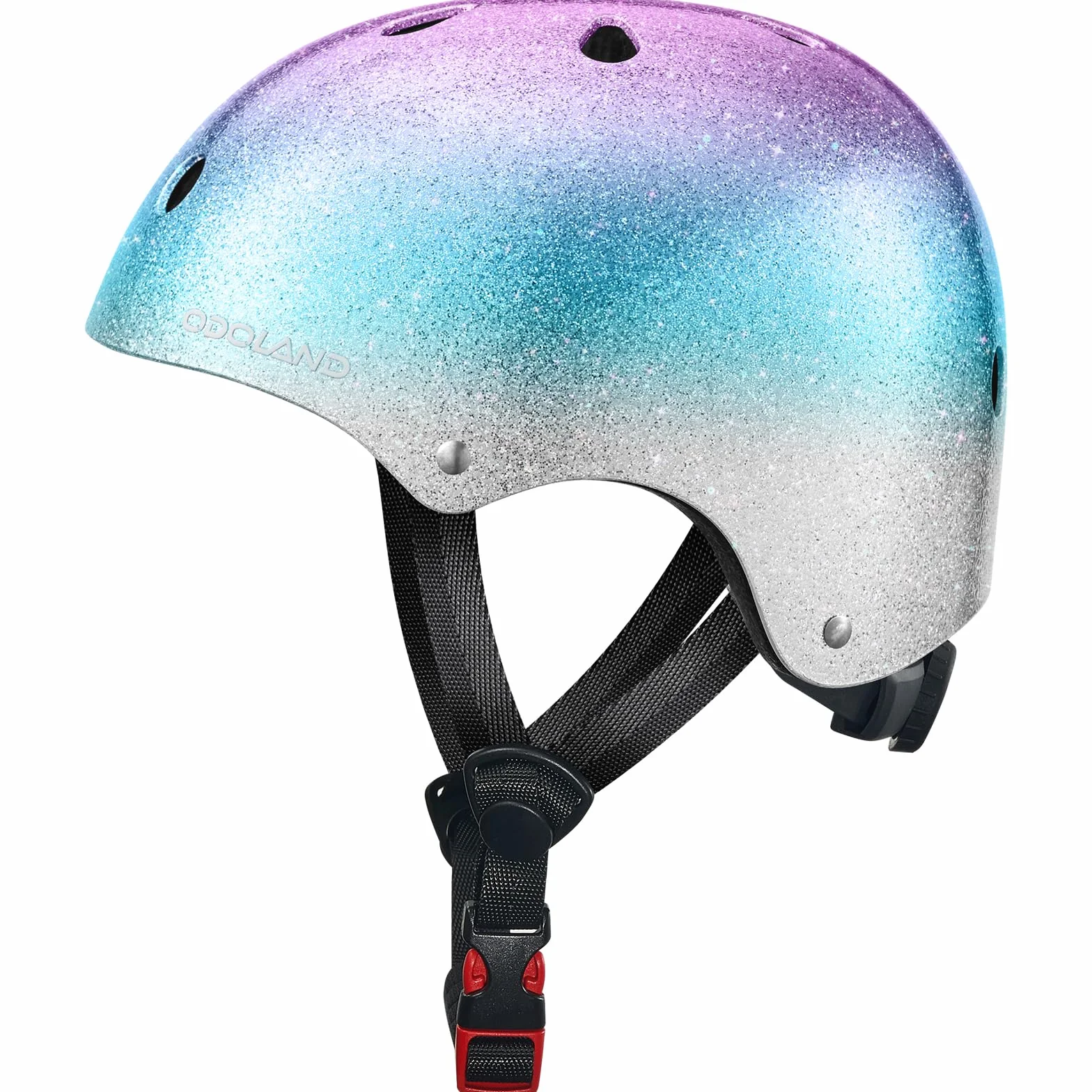 Odoland Casco de Bicicleta para Niños y Niñas de 2 a 8 Años Casco Ajustable y Ligero Recomendado de 48 a 55 cm para Ciclismo Monopatín Patinaje Múltiples Deportes