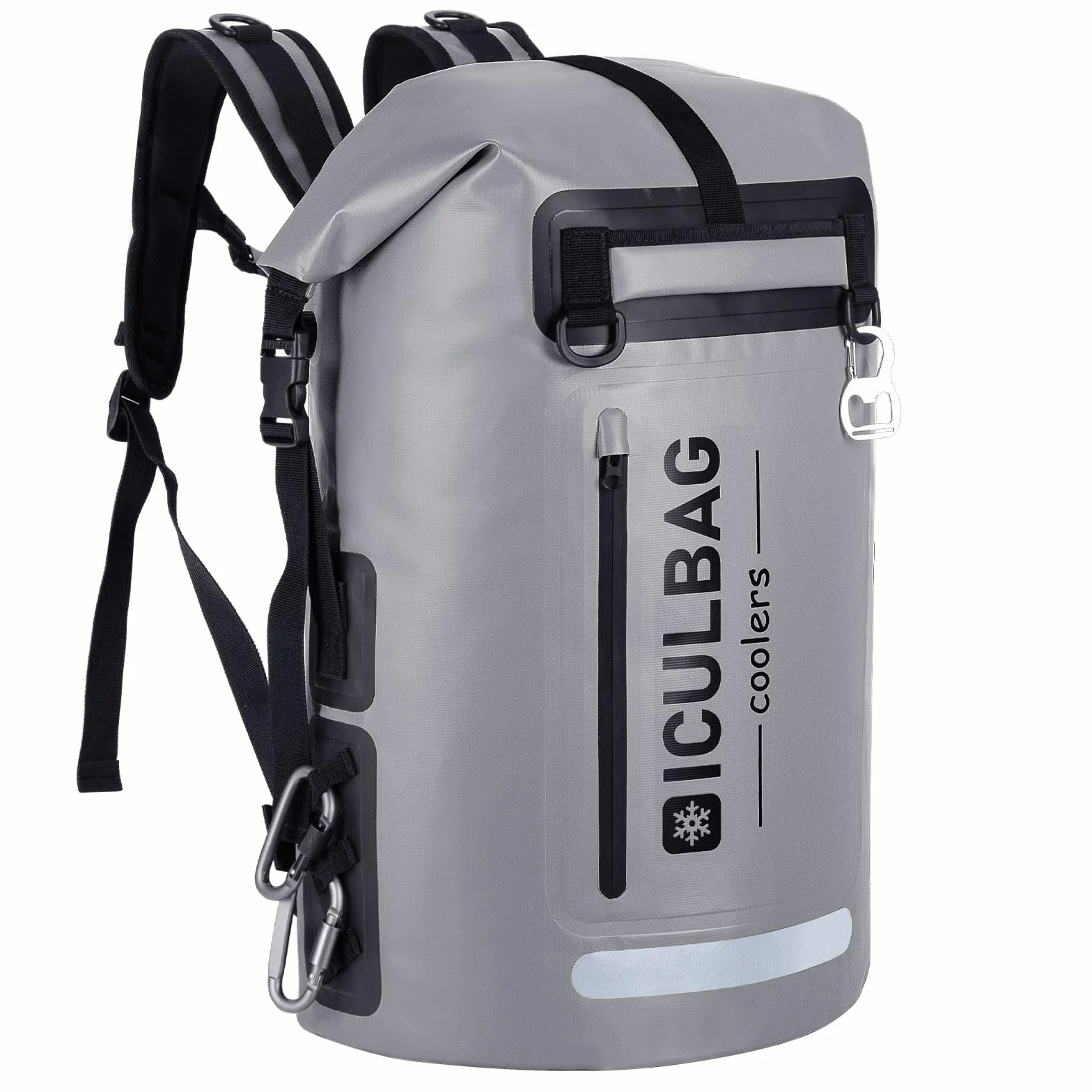 Mochila Nevera Portátil para Playa,Bolsa Térmica Isotérmica Grande 35L para 48 Conservas y Porta Alimentos Mochila Nevera Isotérmica