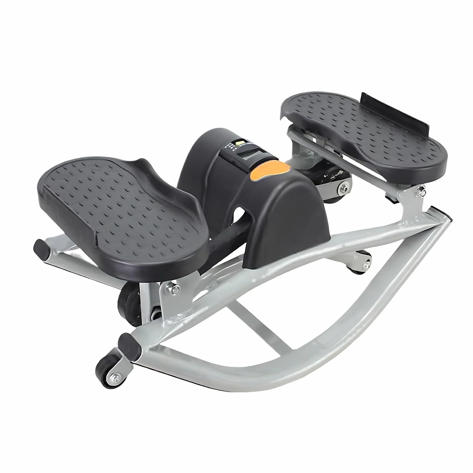 Stepper Lateral Portátil con Cuerdas de Resistencia | Máquina de Fitness Compacta para Casa, Oficina y Gimnasio | Entrenamiento de Abdominales, Piernas y Glúteos | Mini Paso a Paso Silencioso