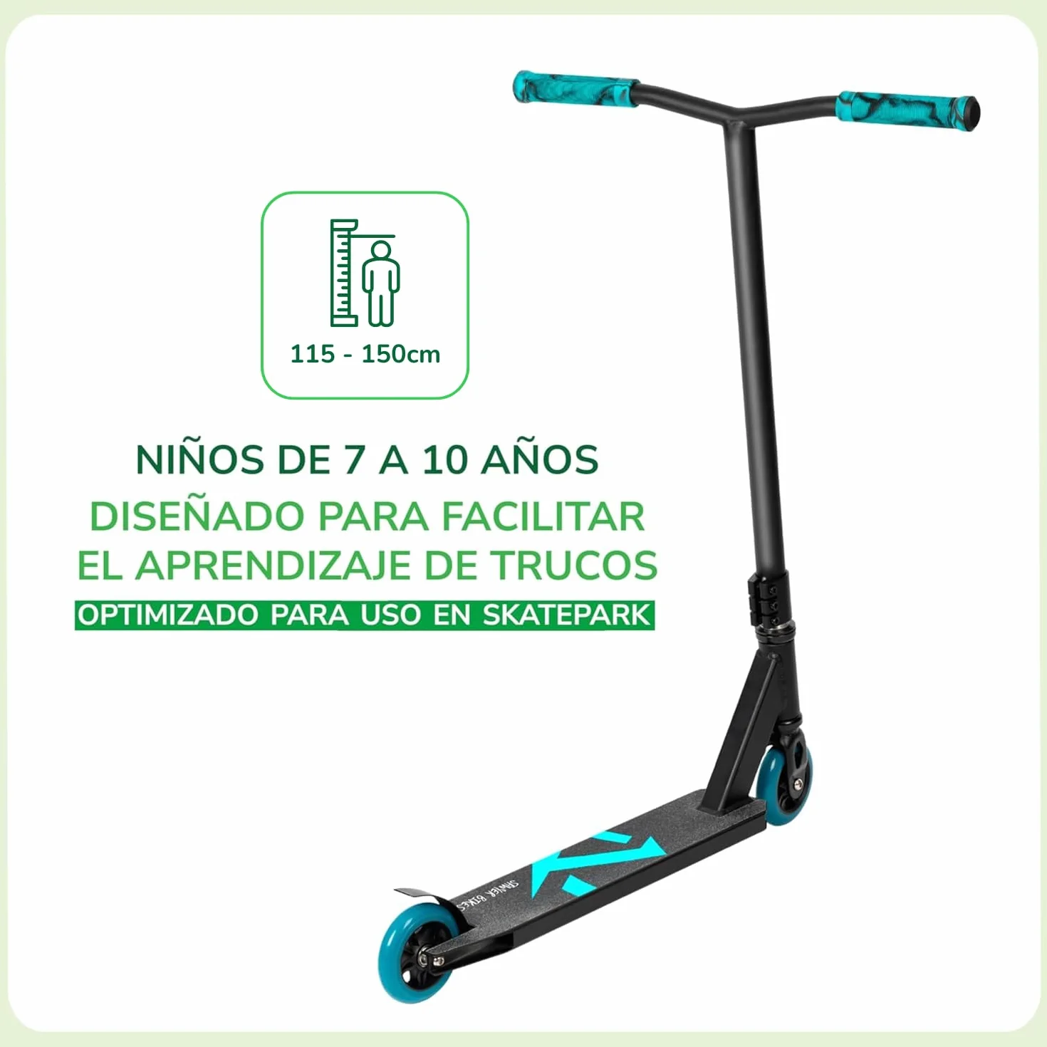 Sawyer Bikes - Patinete Freestyle - Niños 7 a 10 Años