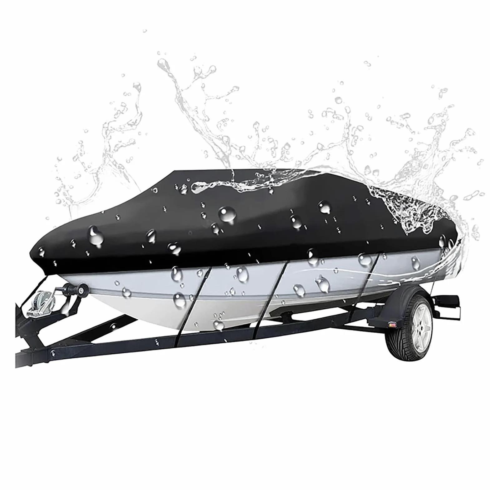 Funda for Barco Resistente for Nautique Ski 200 2010-2026, Cubierta Impermeable for Marino Oxford, a los Rayos UV y al desgarro, for remolcable for Todo Tipo de Clima